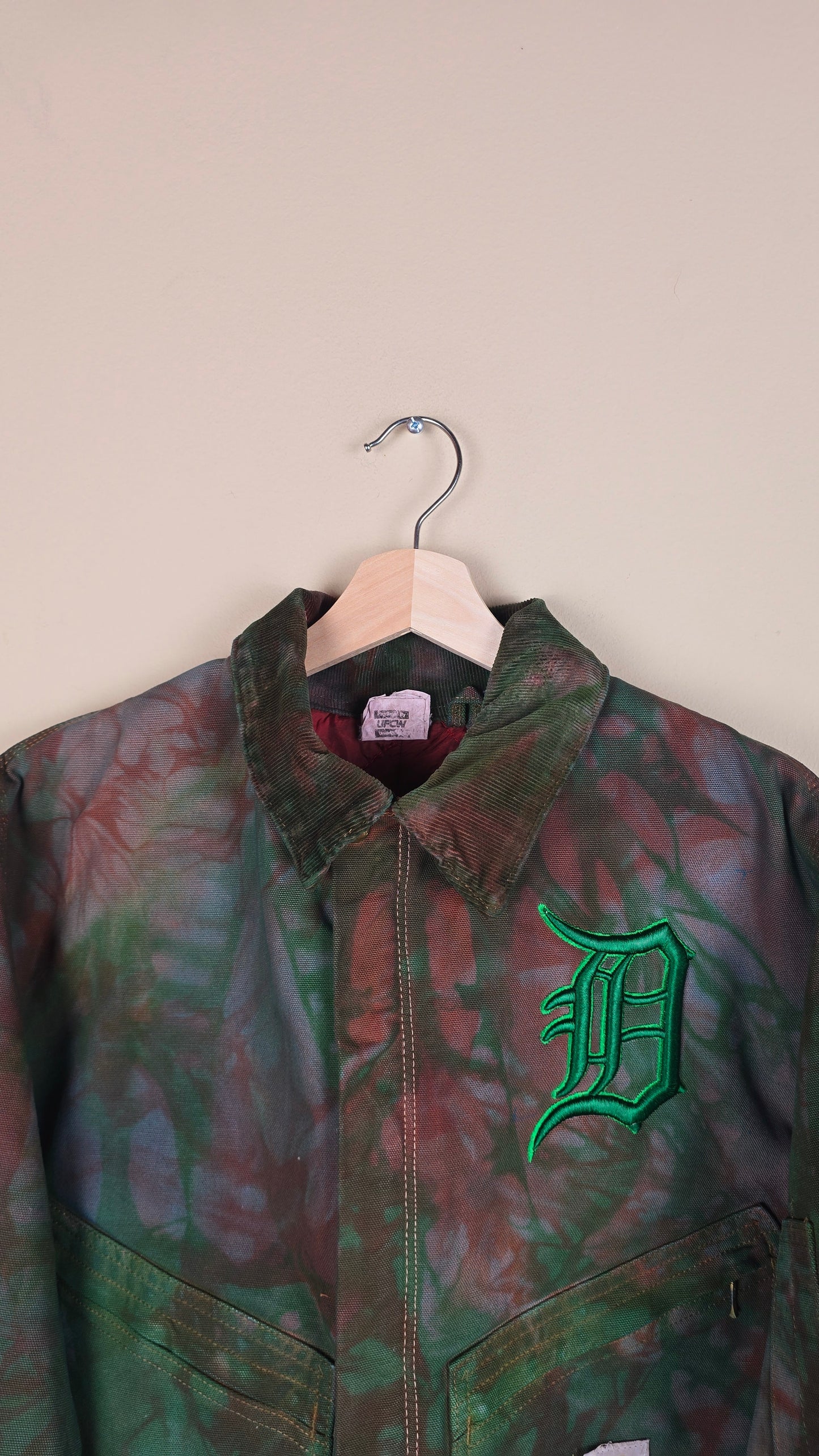 Vintage Carhartt X Detroit Cropped Jacket | Camo | Size M | 013