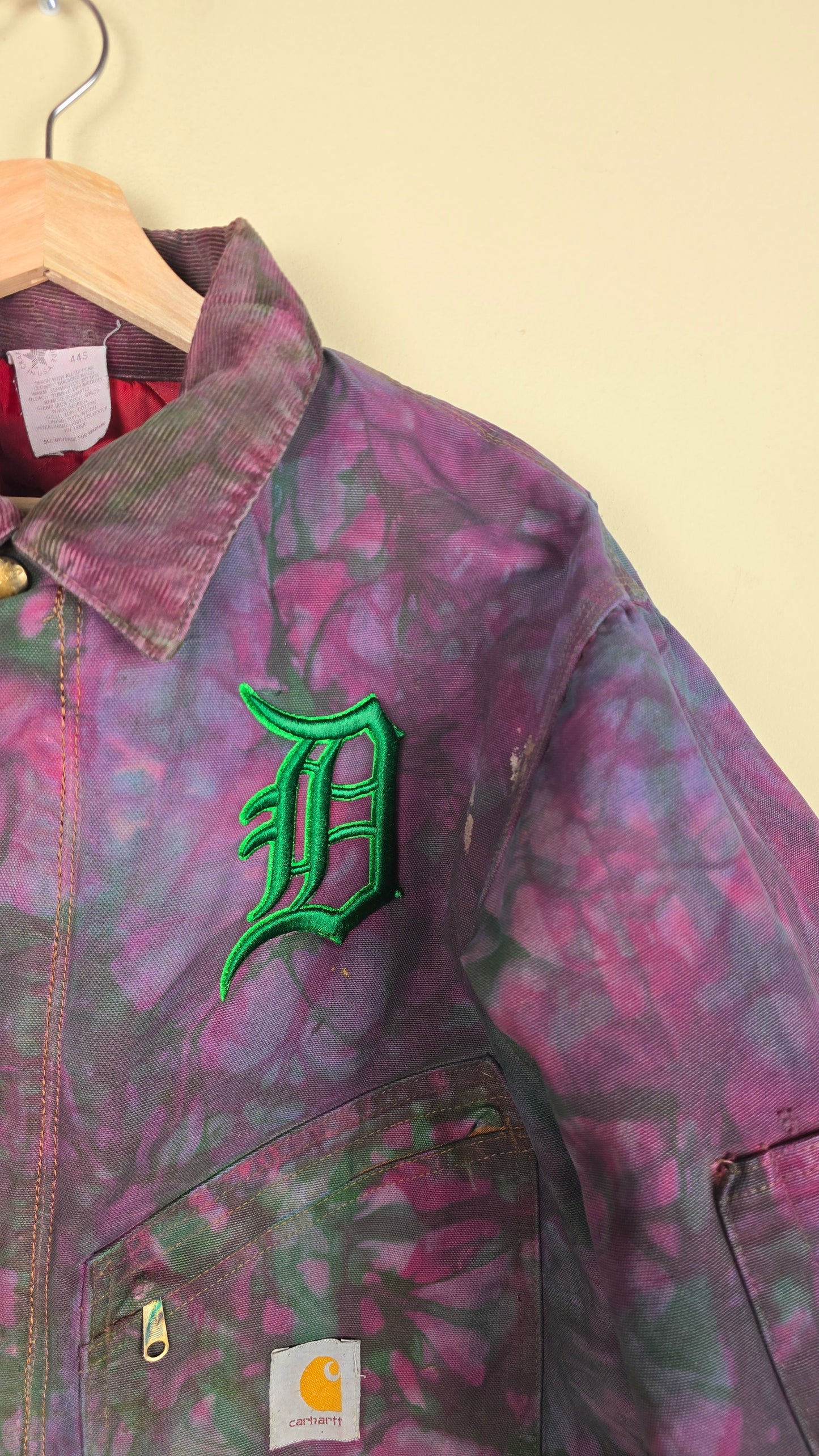 Vintage Carhartt X Detroit Cropped Jacket | Camo | Size M | 016