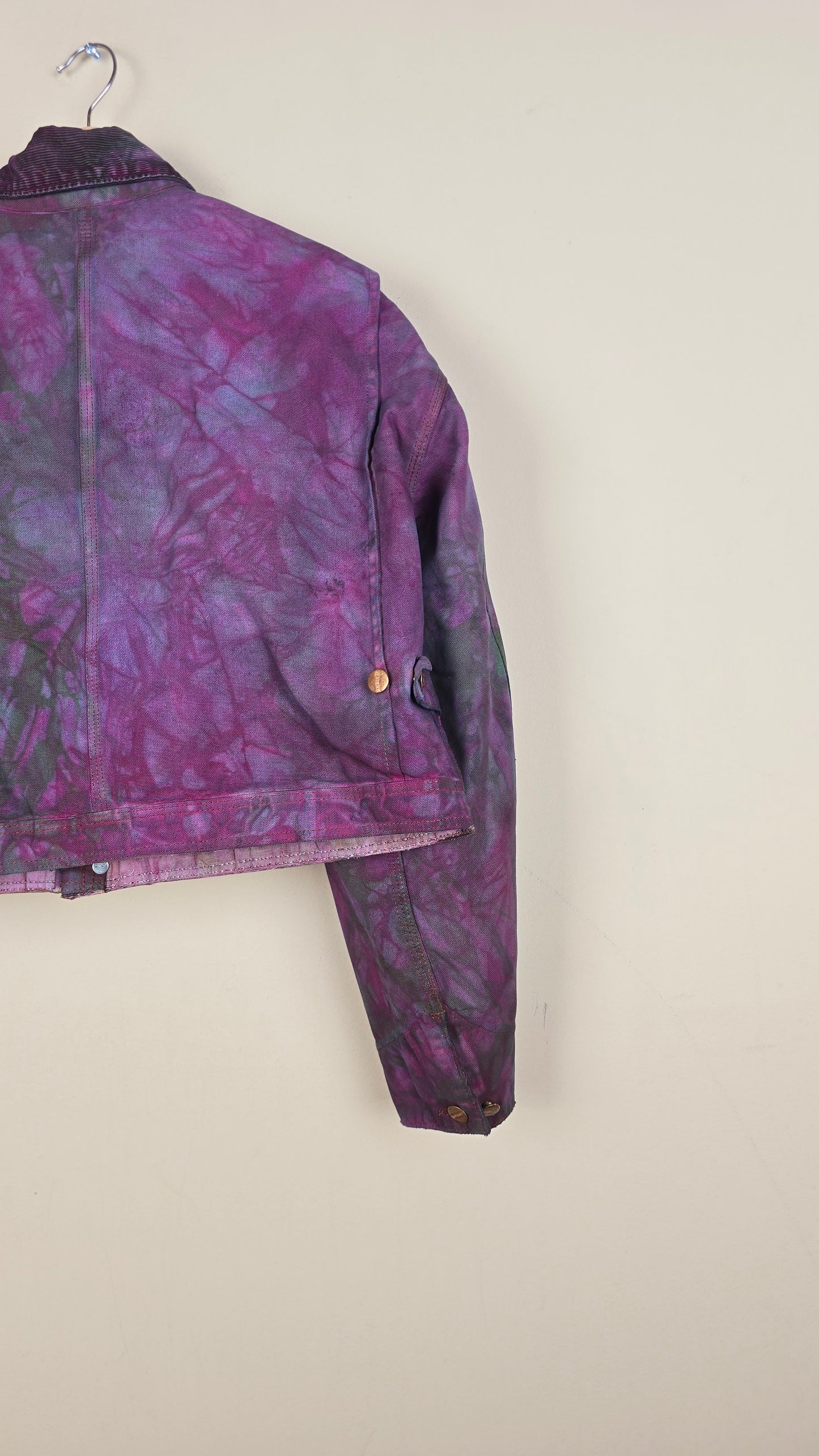 Vintage Carhartt X Detroit Cropped Jacket | Camo | Size L | 017