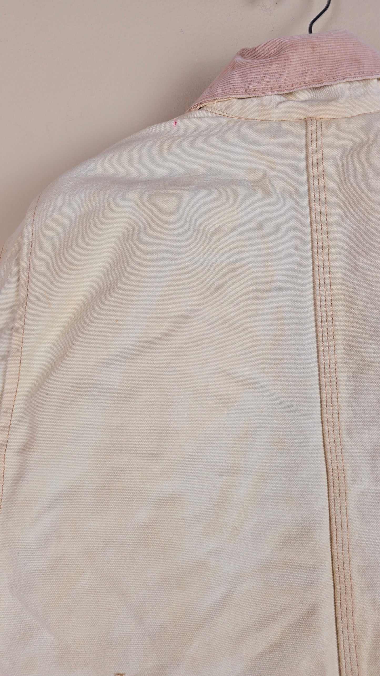 Vintage Carhartt X NY METS Cropped Jacket | Beige | Size M | 021