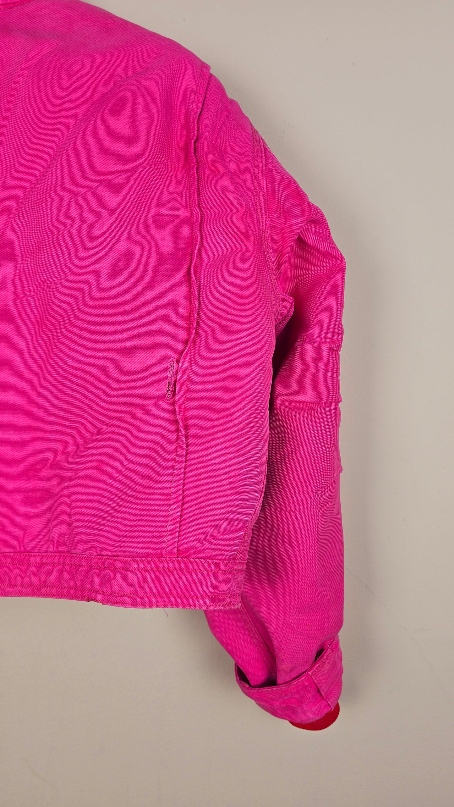 Vintage Carhartt X NY Yankees Cropped Jacket | Pink | Size M | 022