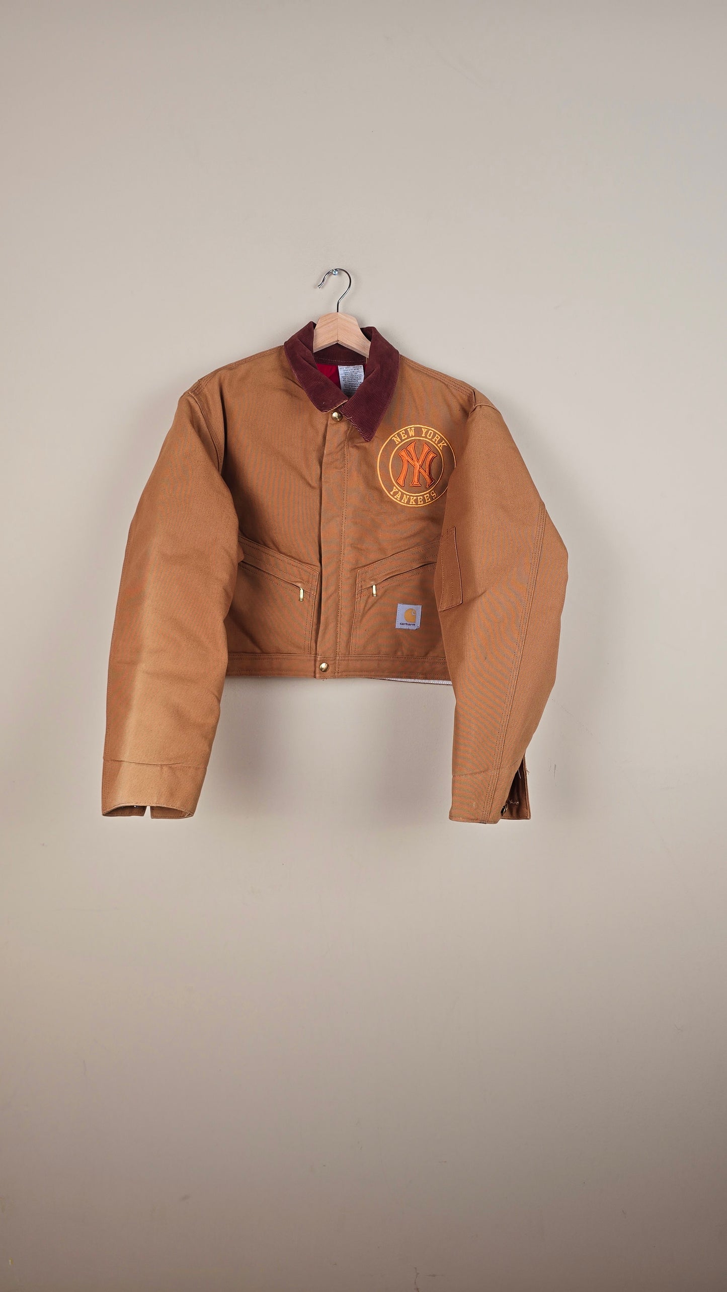 Vintage Carhartt X NY Yankees Cropped Jacket | Carton | Size M | 026