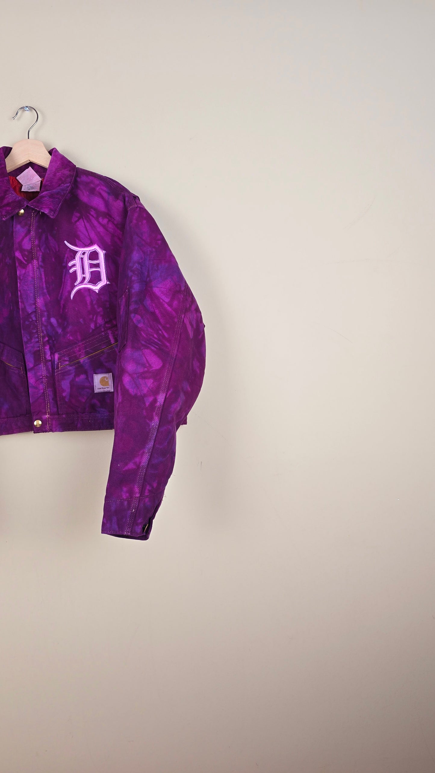 Vintage Carhartt X Detroit Cropped Jacket | Camo | Size XL | 030