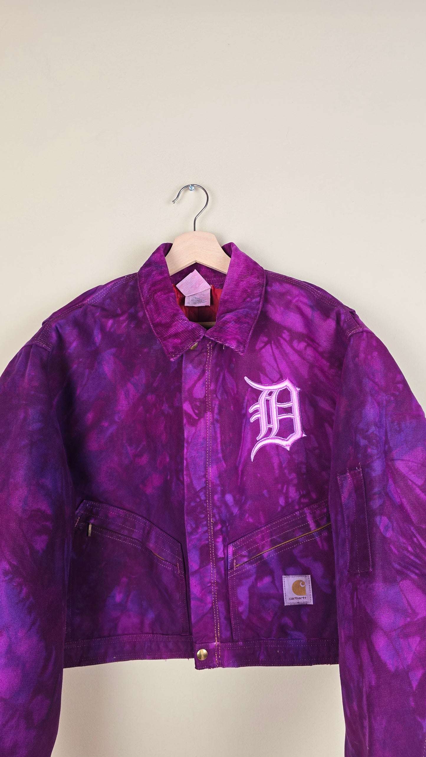 Vintage Carhartt X Detroit Cropped Jacket | Camo | Size XL | 030