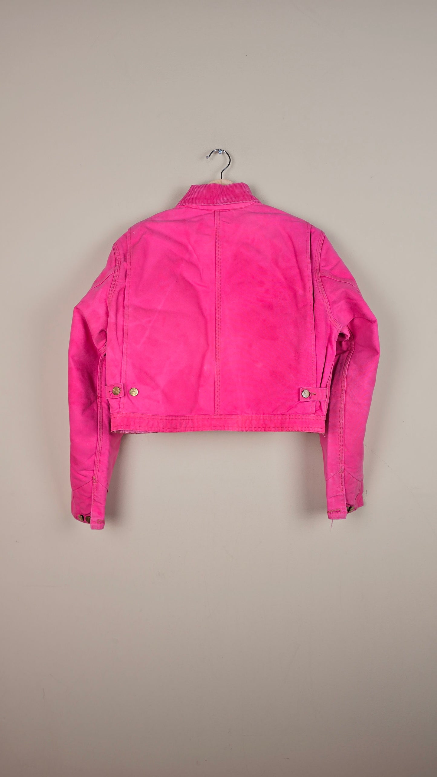 Vintage Carhartt X NY Yankees Cropped Jacket | Pink | Size S | 032