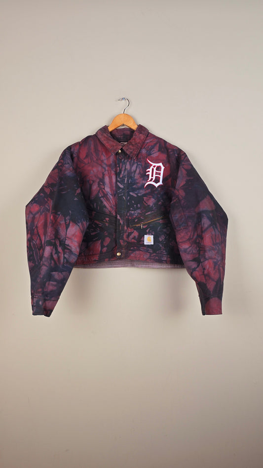 Vintage Carhartt X Detroit Cropped Jacket | Camo | Size L | 043