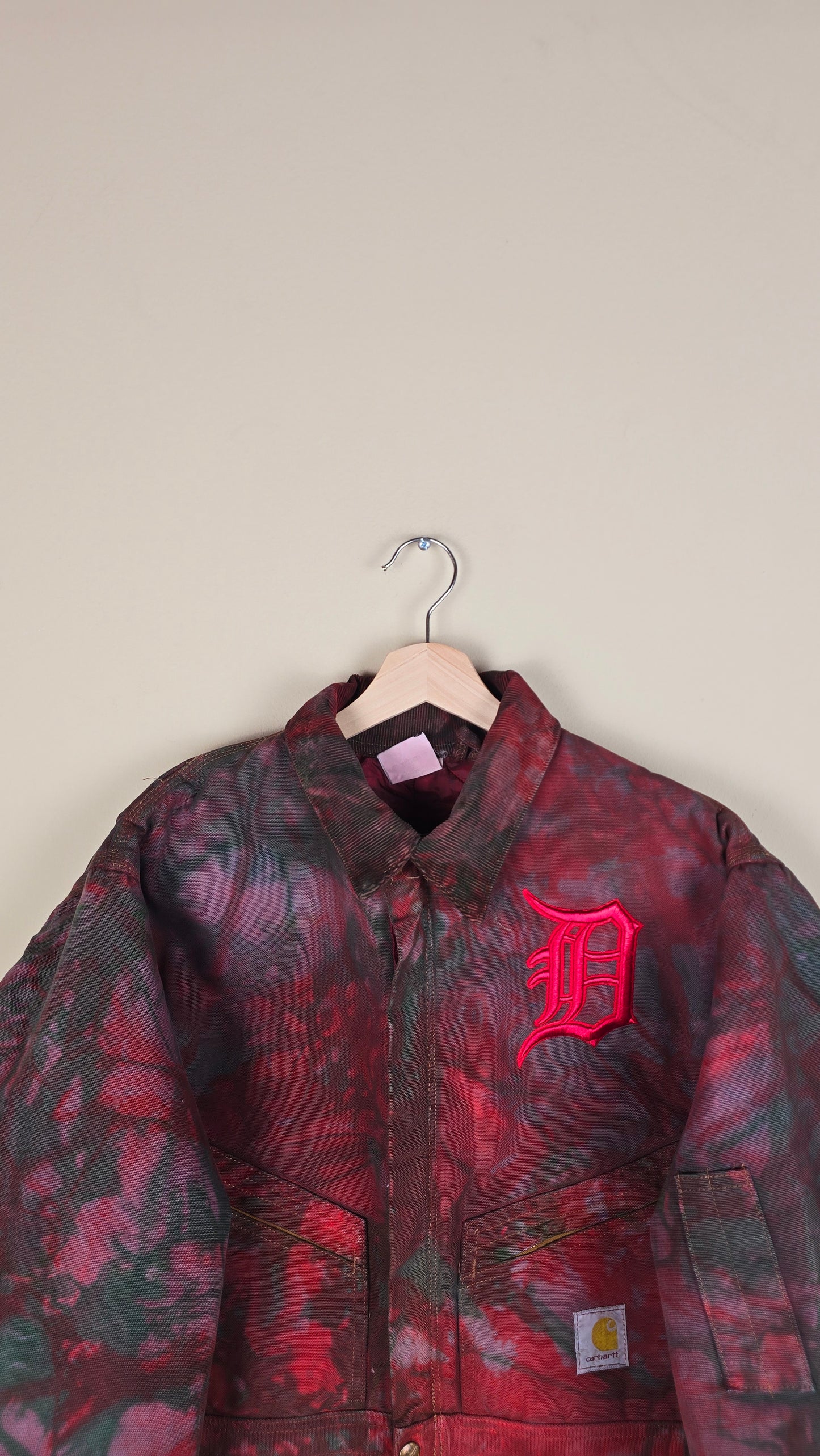 Vintage Carhartt X Detroit Cropped Jacket | Camo | Size M | 044