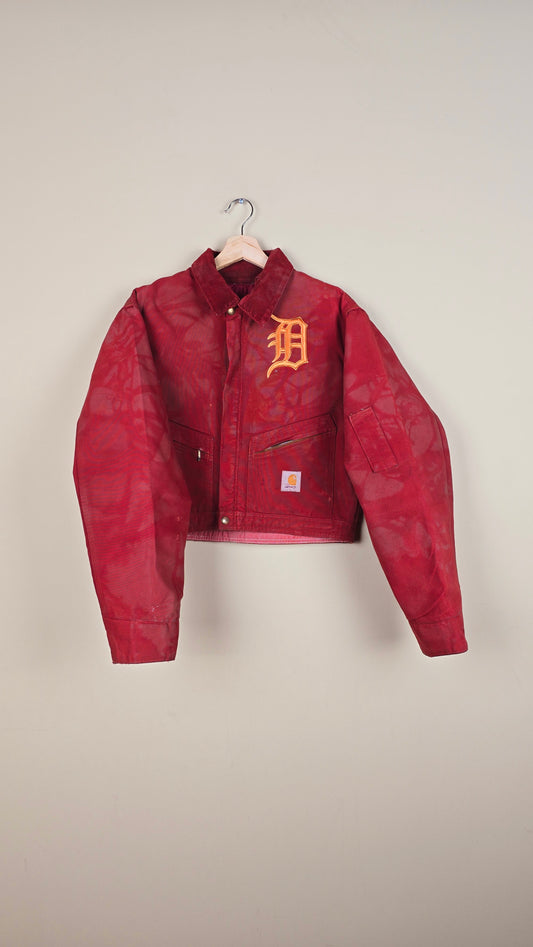 Vintage Carhartt X Detroit Cropped Jacket | Camo | Size S | 046