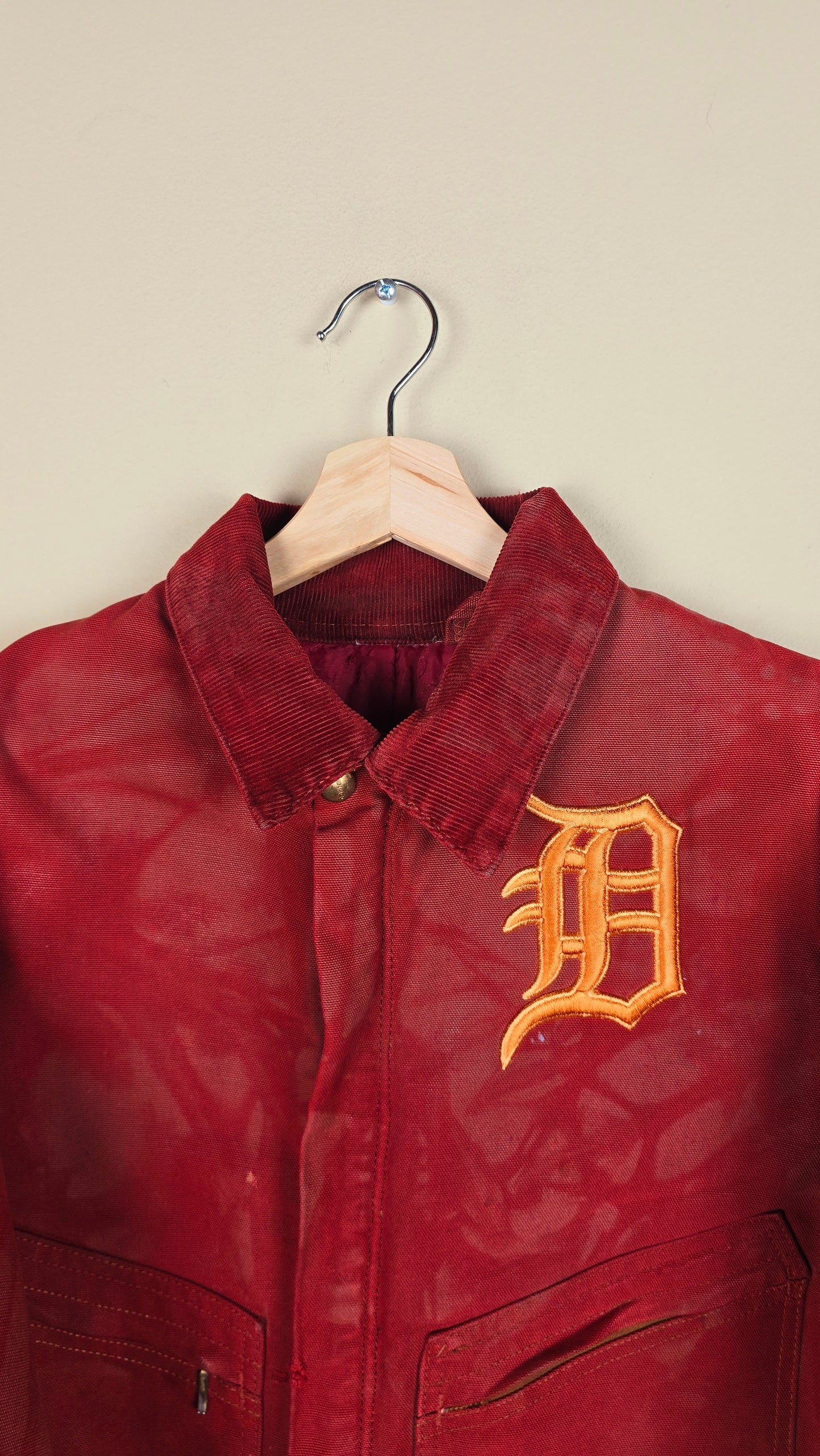 Vintage Carhartt X Detroit Cropped Jacket | Camo | Size S | 046