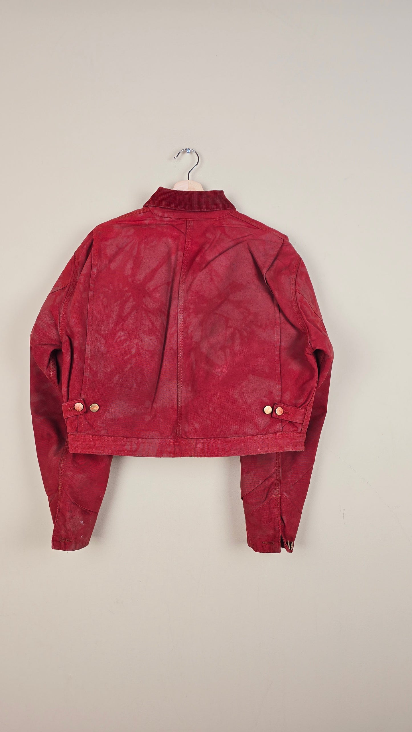 Vintage Carhartt X Detroit Cropped Jacket | Camo | Size S | 046