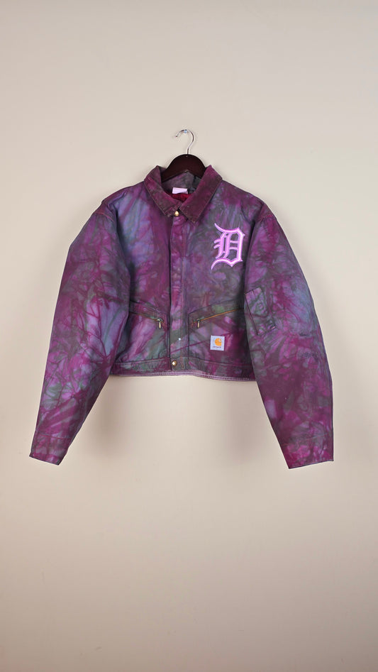 Vintage Carhartt X Detroit Cropped Jacket | Camo | Size L | 047