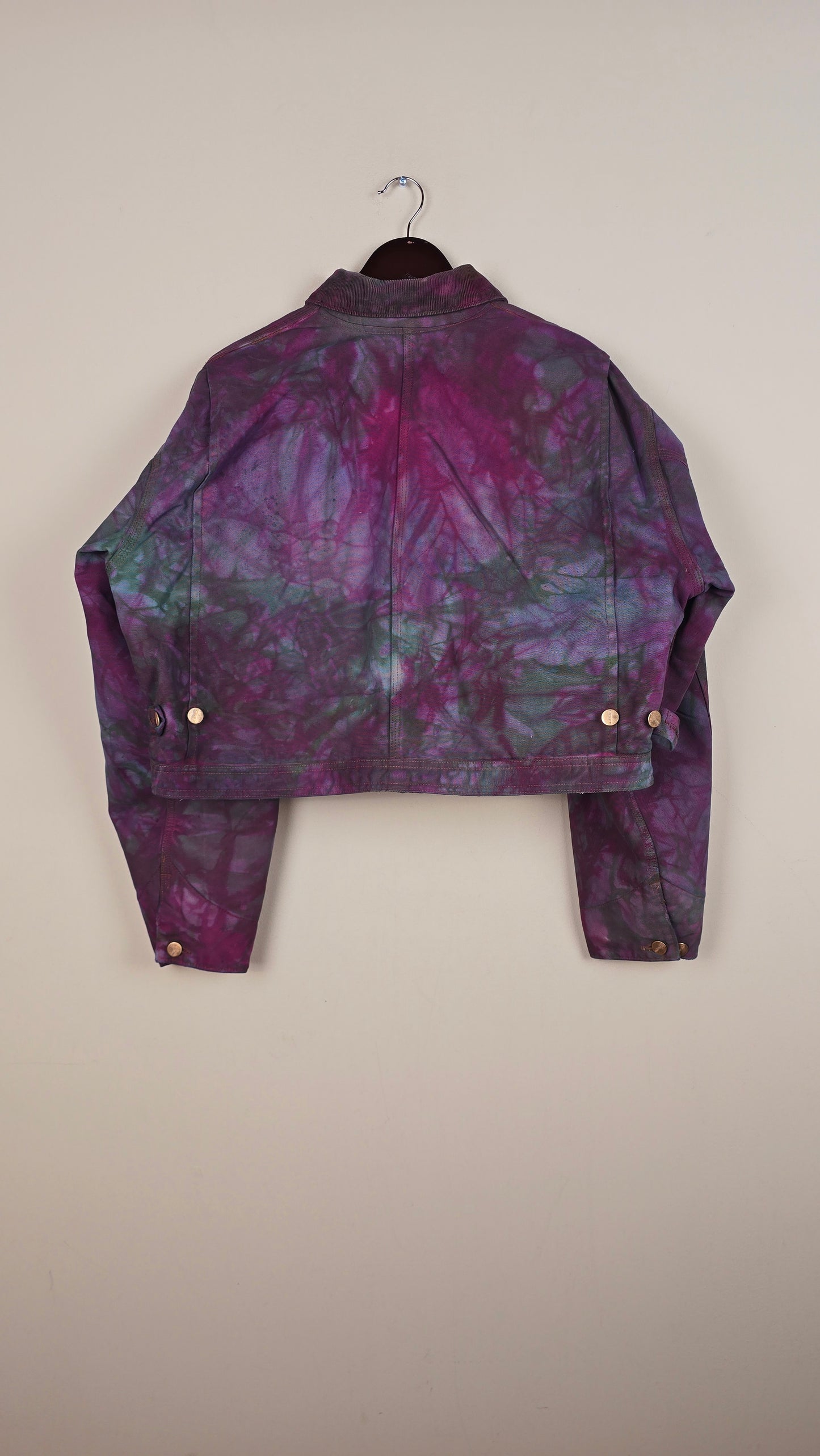 Vintage Carhartt X Detroit Cropped Jacket | Camo | Size L | 047