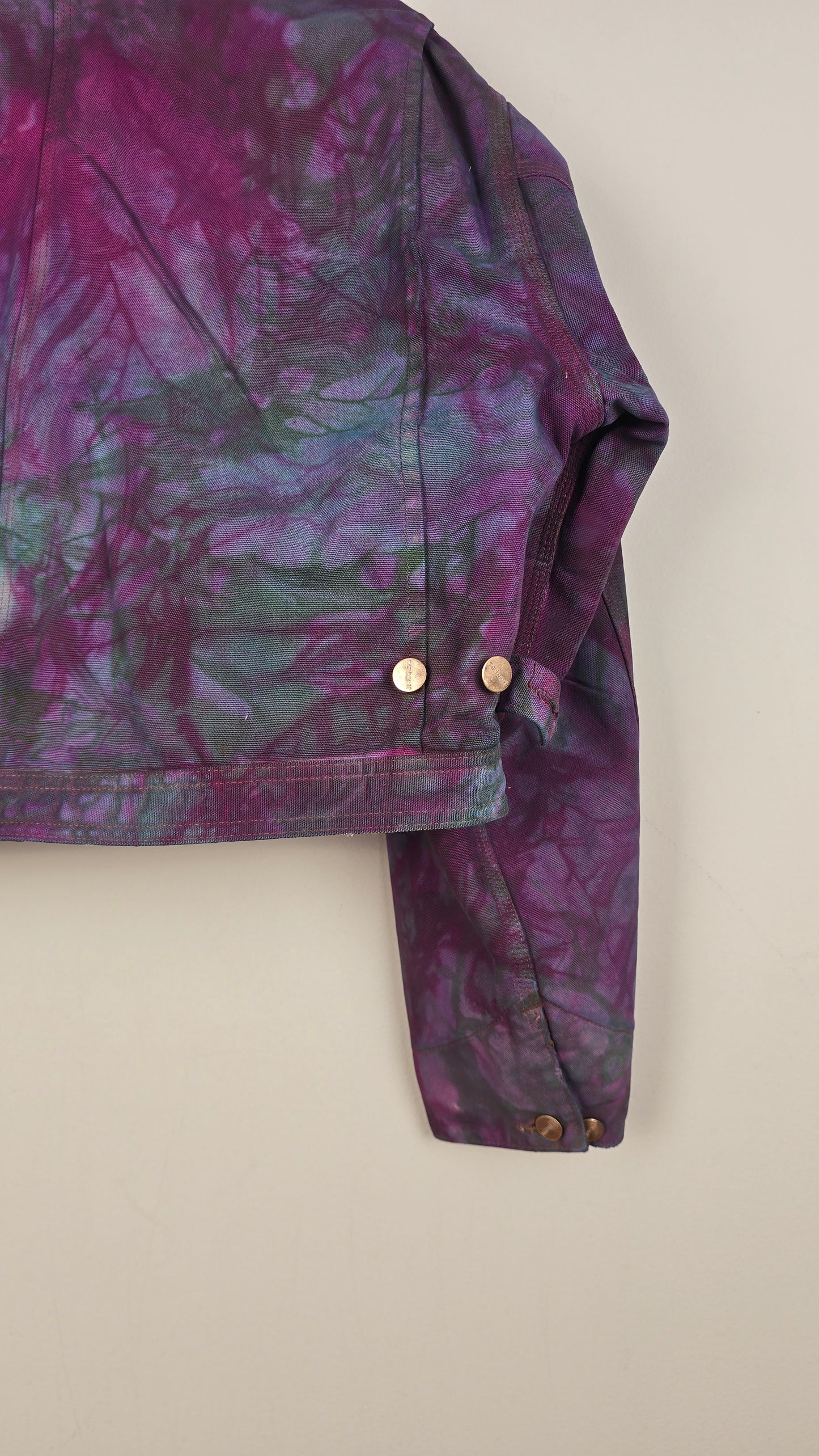 Vintage Carhartt X Detroit Cropped Jacket | Camo | Size L | 047