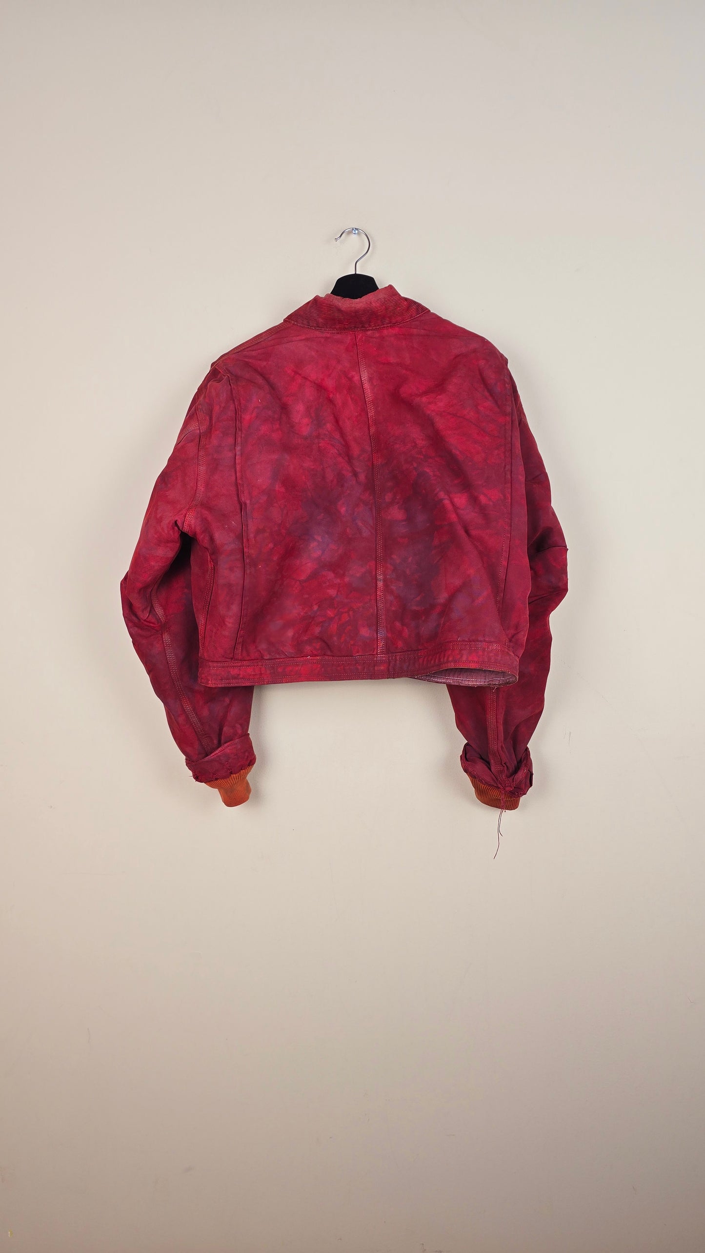 Vintage Carhartt X Detroit Cropped Jacket | Camo | Size L | 048