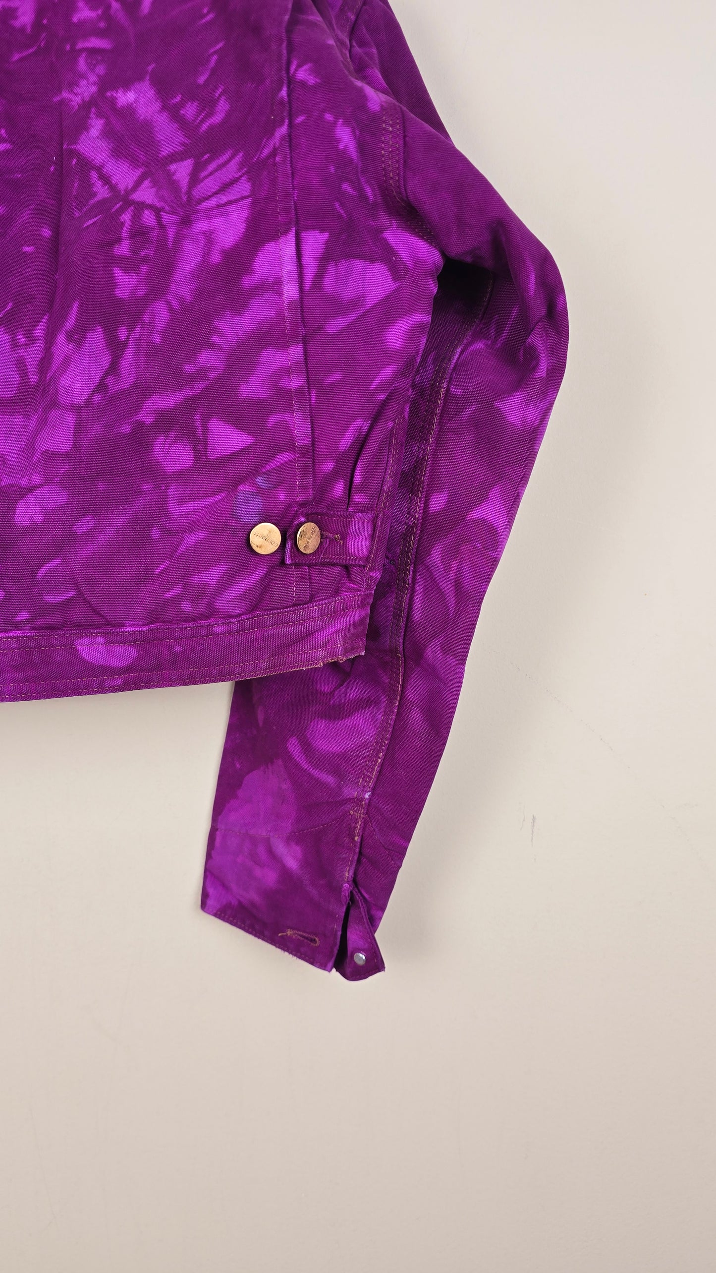 Vintage Carhartt X Detroit Cropped Jacket | Camo | Size S | 049