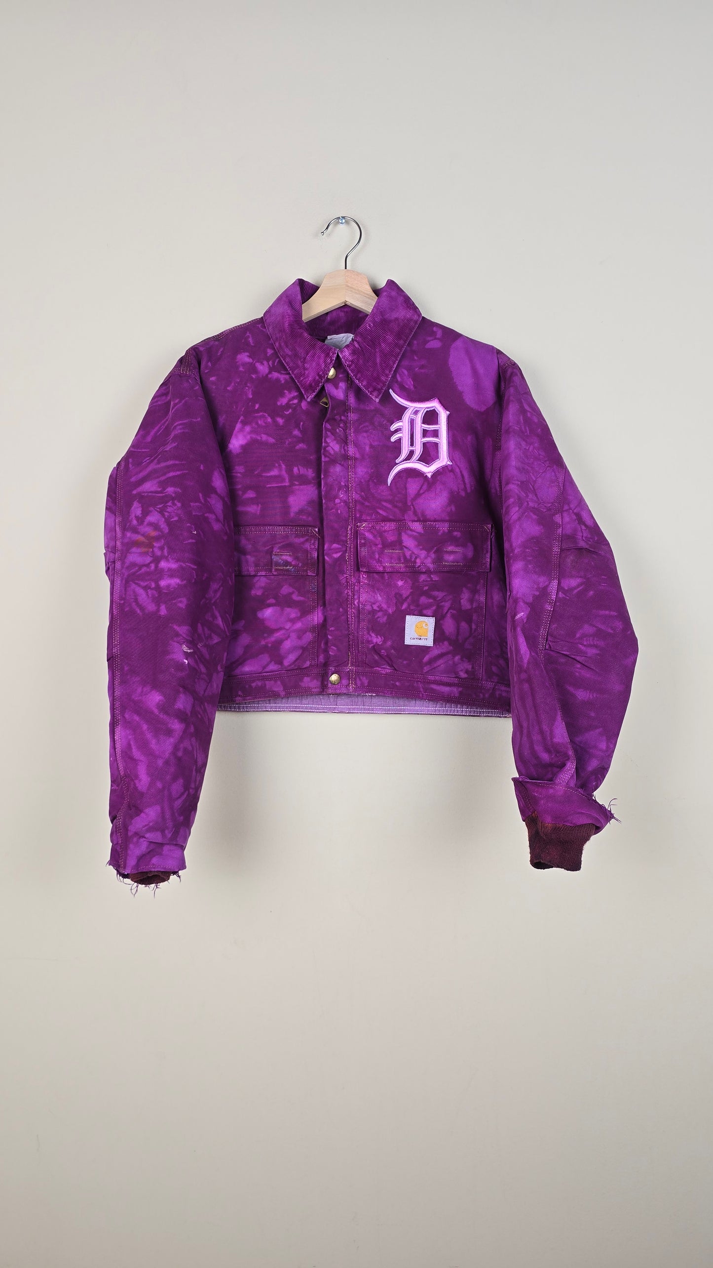 Vintage Carhartt X Detroit Cropped Jacket | Camo | Size M | 050