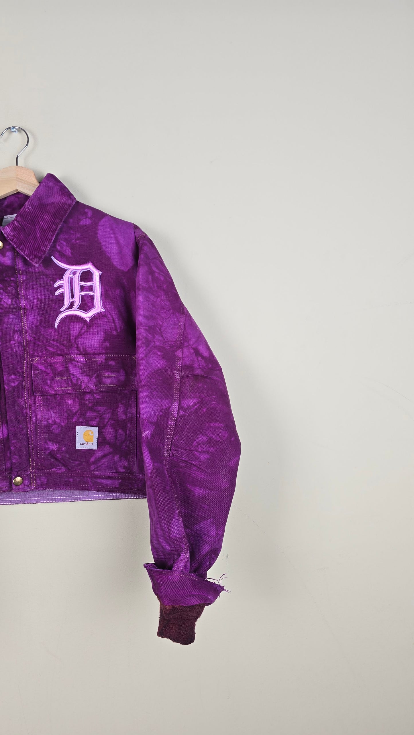 Vintage Carhartt X Detroit Cropped Jacket | Camo | Size M | 050