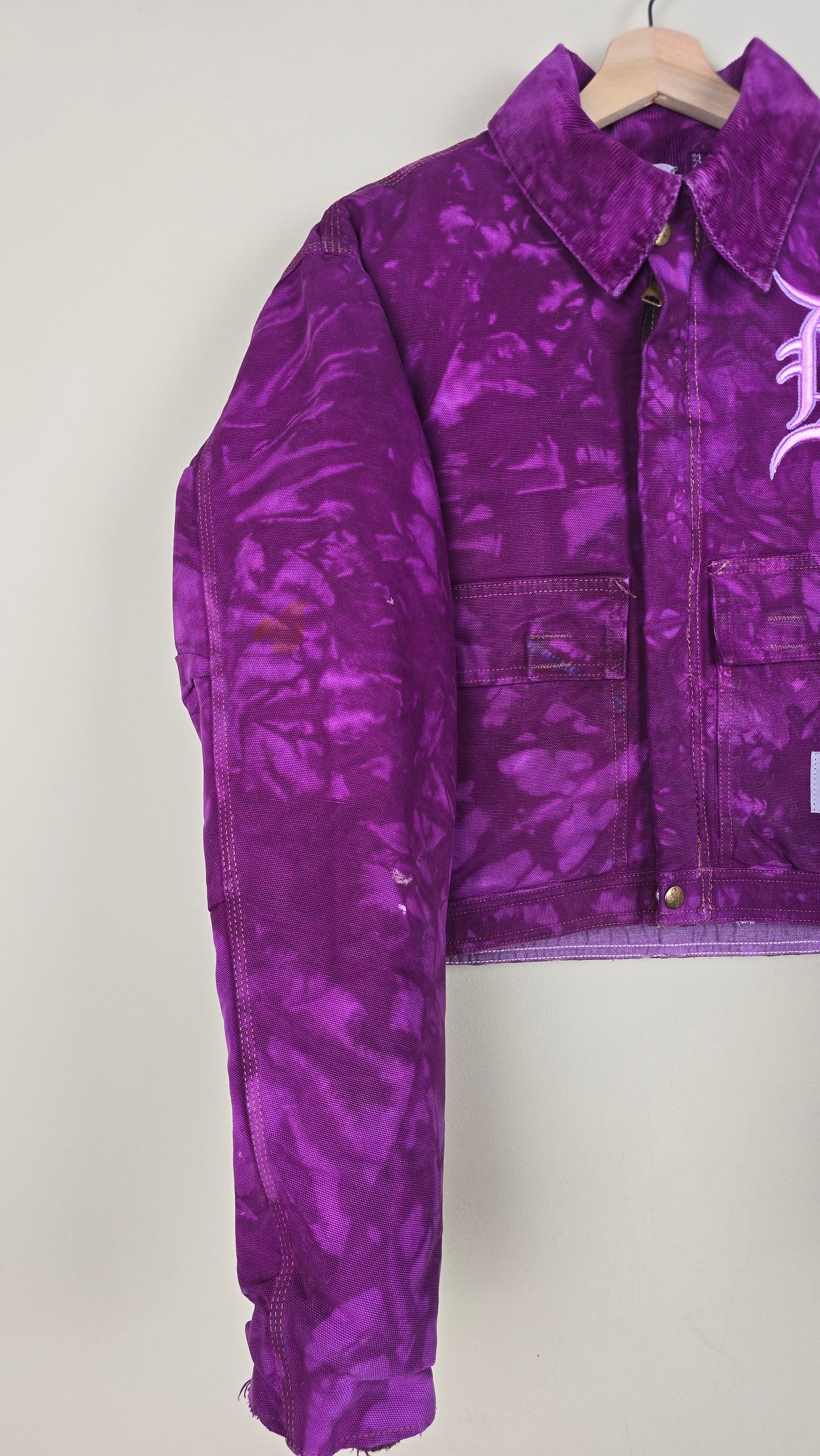 Vintage Carhartt X Detroit Cropped Jacket | Camo | Size M | 050