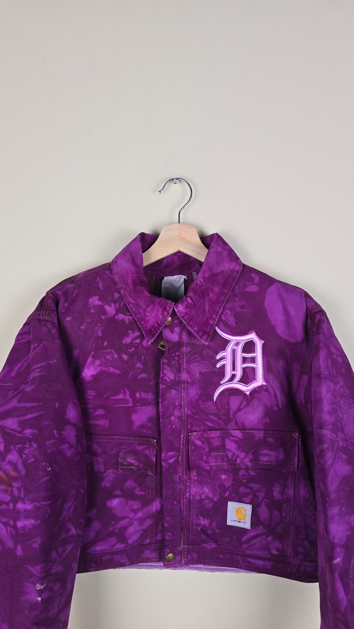 Vintage Carhartt X Detroit Cropped Jacket | Camo | Size M | 050