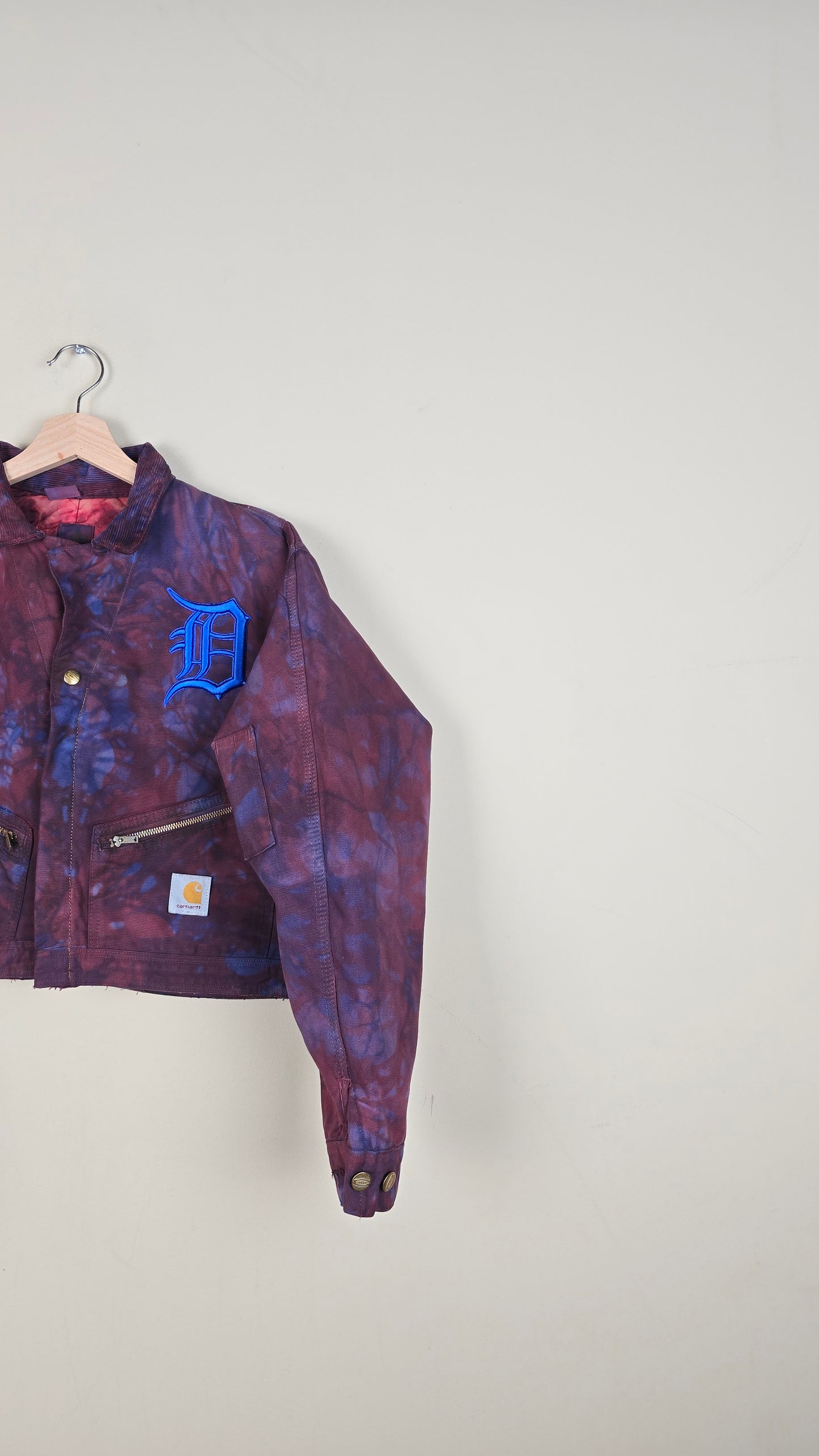 Vintage Carhartt X Detroit Cropped Jacket | Camo | Size M | 053