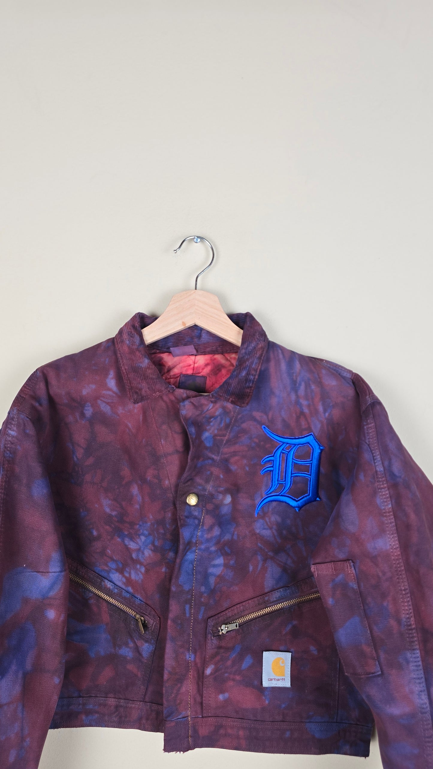 Vintage Carhartt X Detroit Cropped Jacket | Camo | Size M | 053