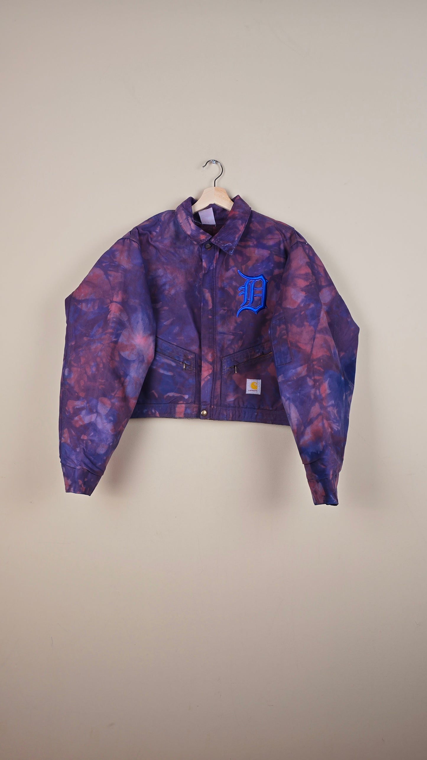 Vintage Carhartt X Detroit Cropped Jacket | Camo | Size L | 054