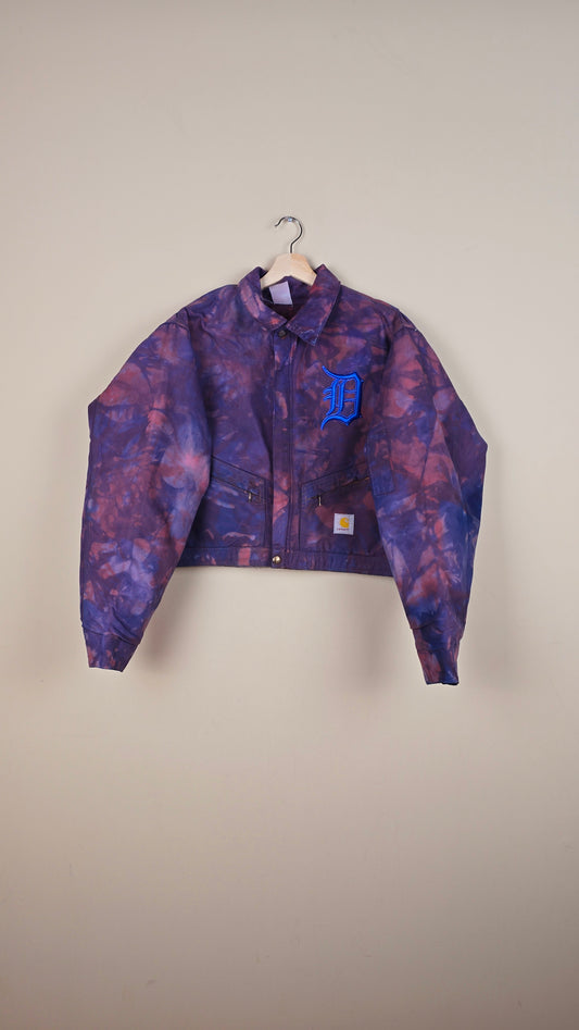 Vintage Carhartt X Detroit Cropped Jacket | Camo | Size L | 054