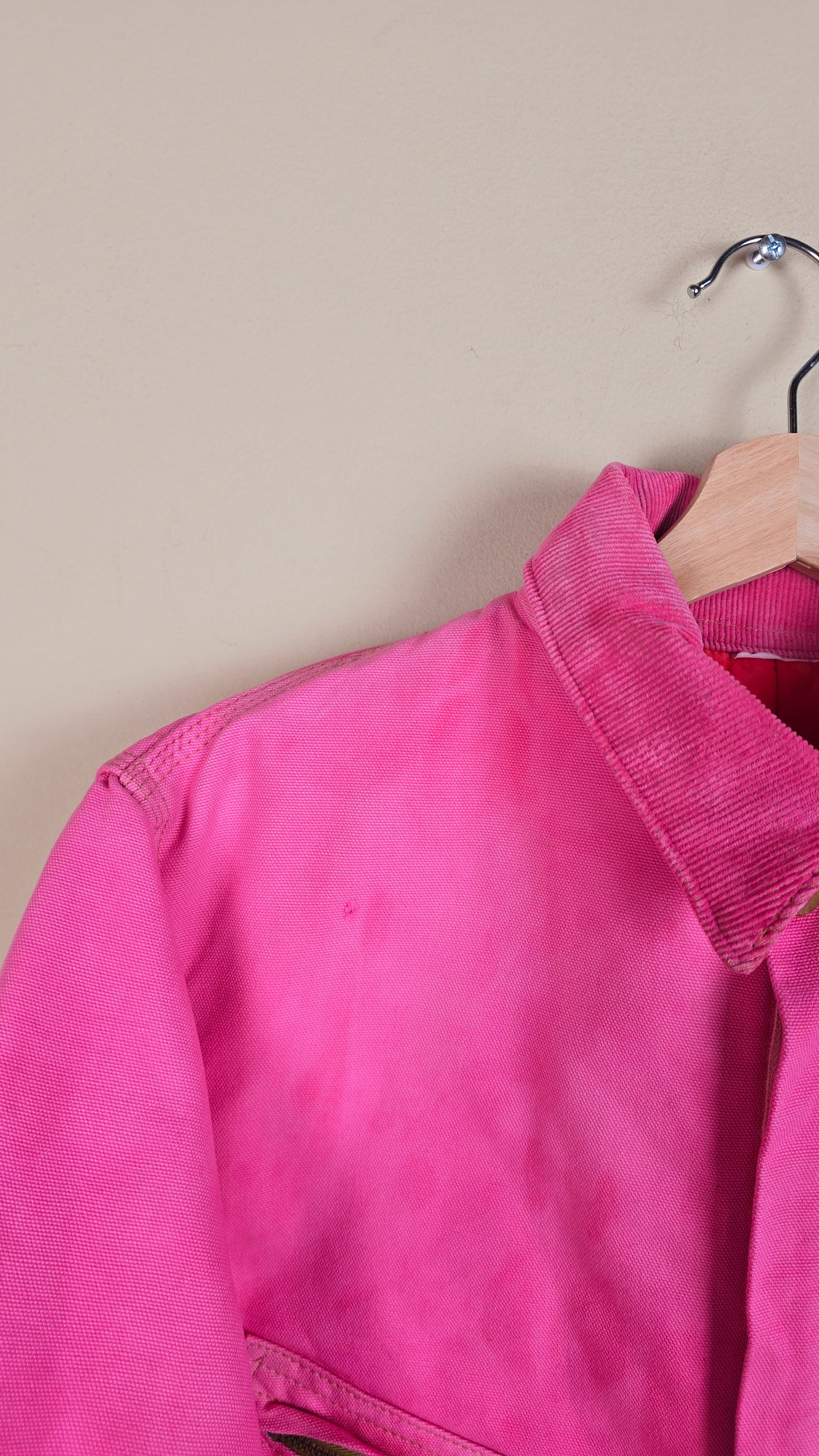 Vintage Carhartt X NY Yankees Cropped Jacket | Pink | Size S | 055