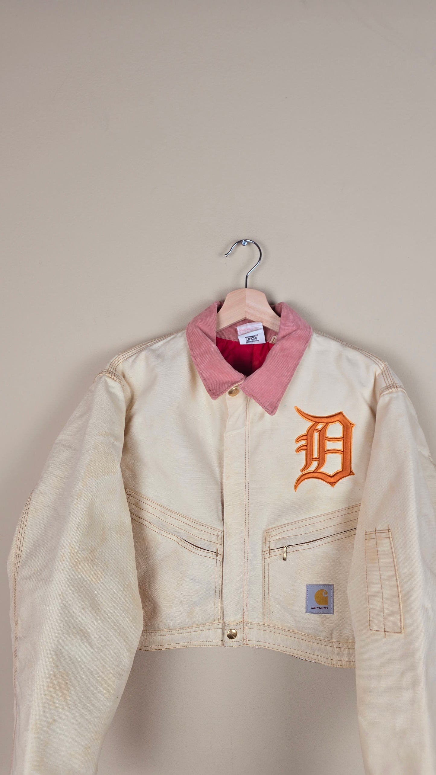 Vintage Carhartt X Detroit Cropped Jacket | Pastel | Size S | 061
