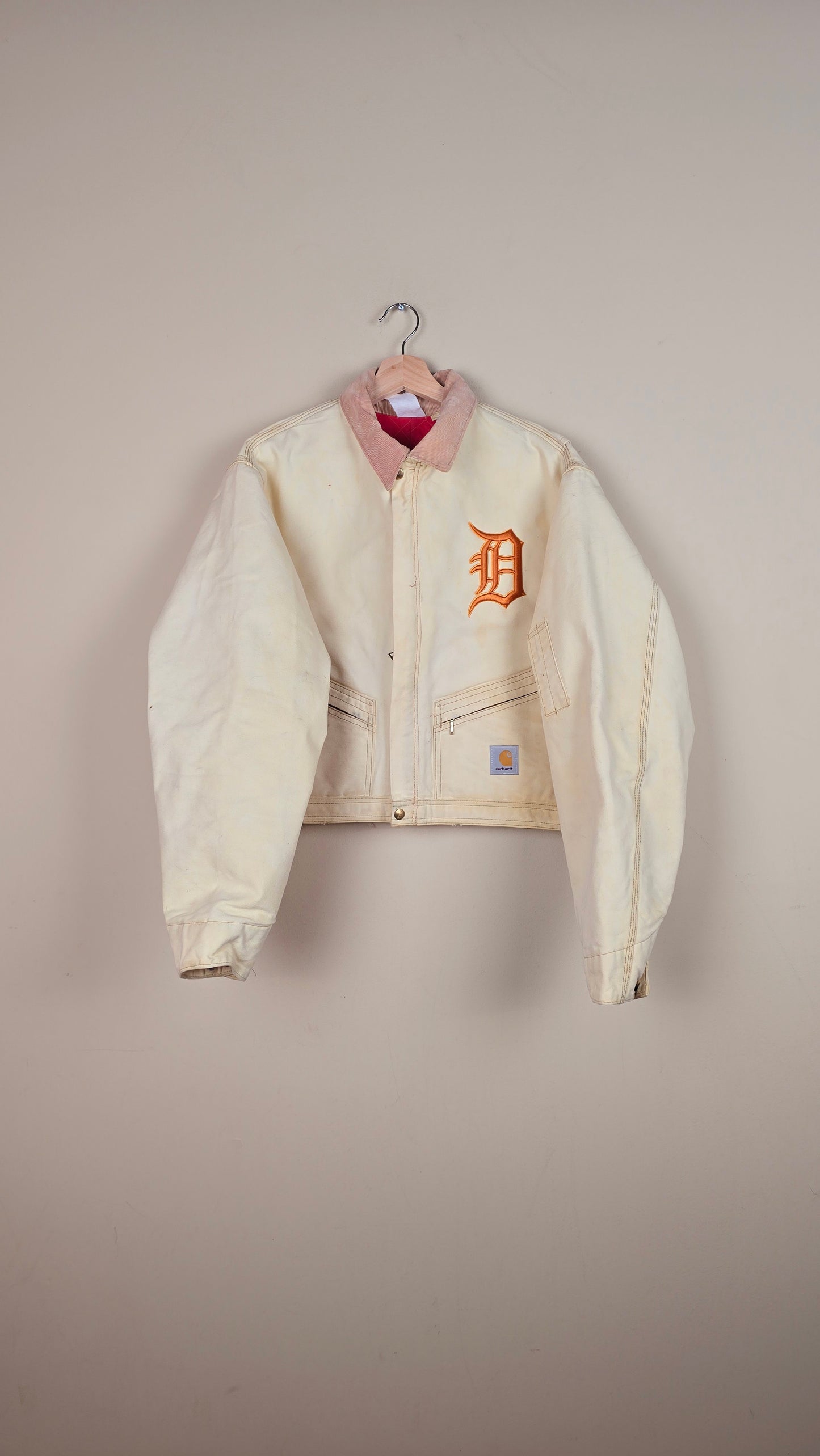 Vintage Carhartt X Detroit Cropped Jacket | Pastel | Size L | 063