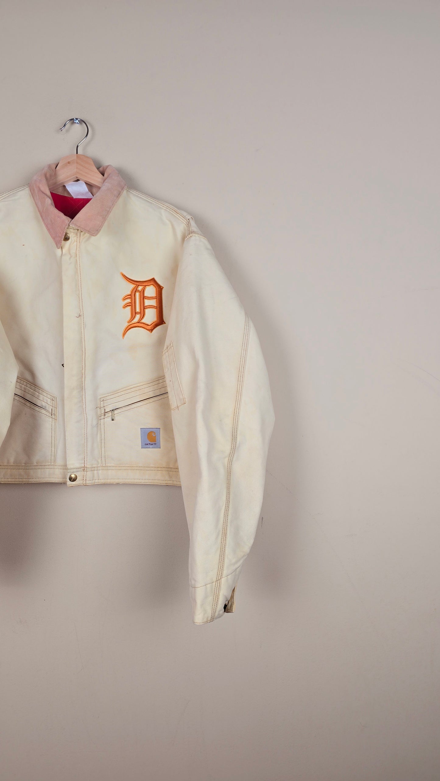 Vintage Carhartt X Detroit Cropped Jacket | Pastel | Size L | 063