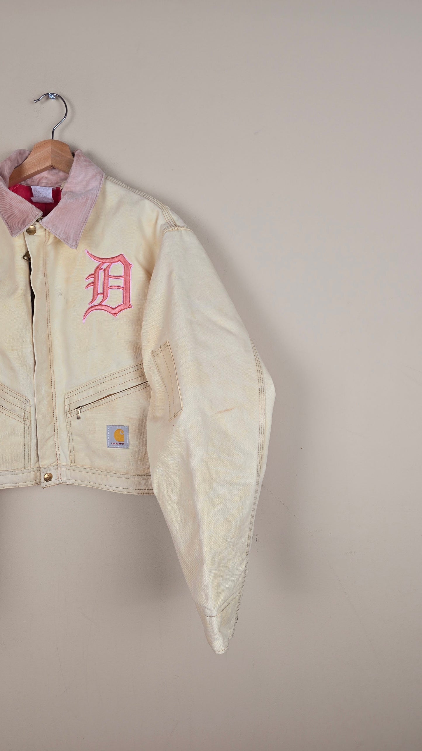 Vintage Carhartt X Detroit Cropped Jacket | Pastel | Size M | 064