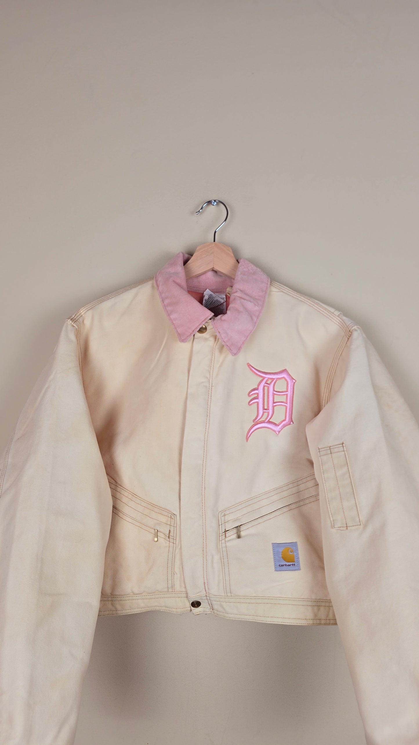 Vintage Carhartt X Detroit Cropped Jacket | Pastel | Size M | 065