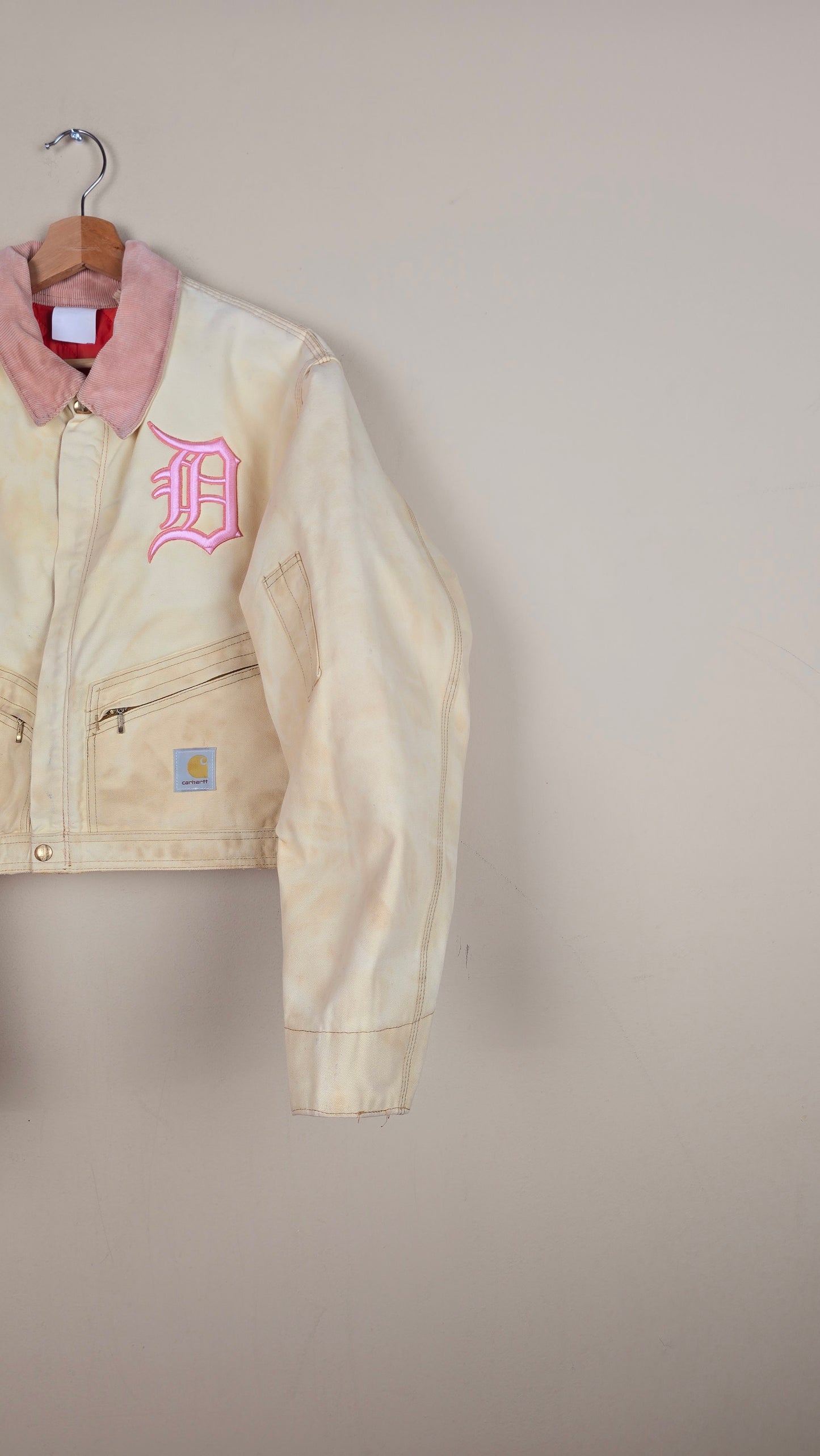 Vintage Carhartt X Detroit Cropped Jacket | Pastel | Size L | 066