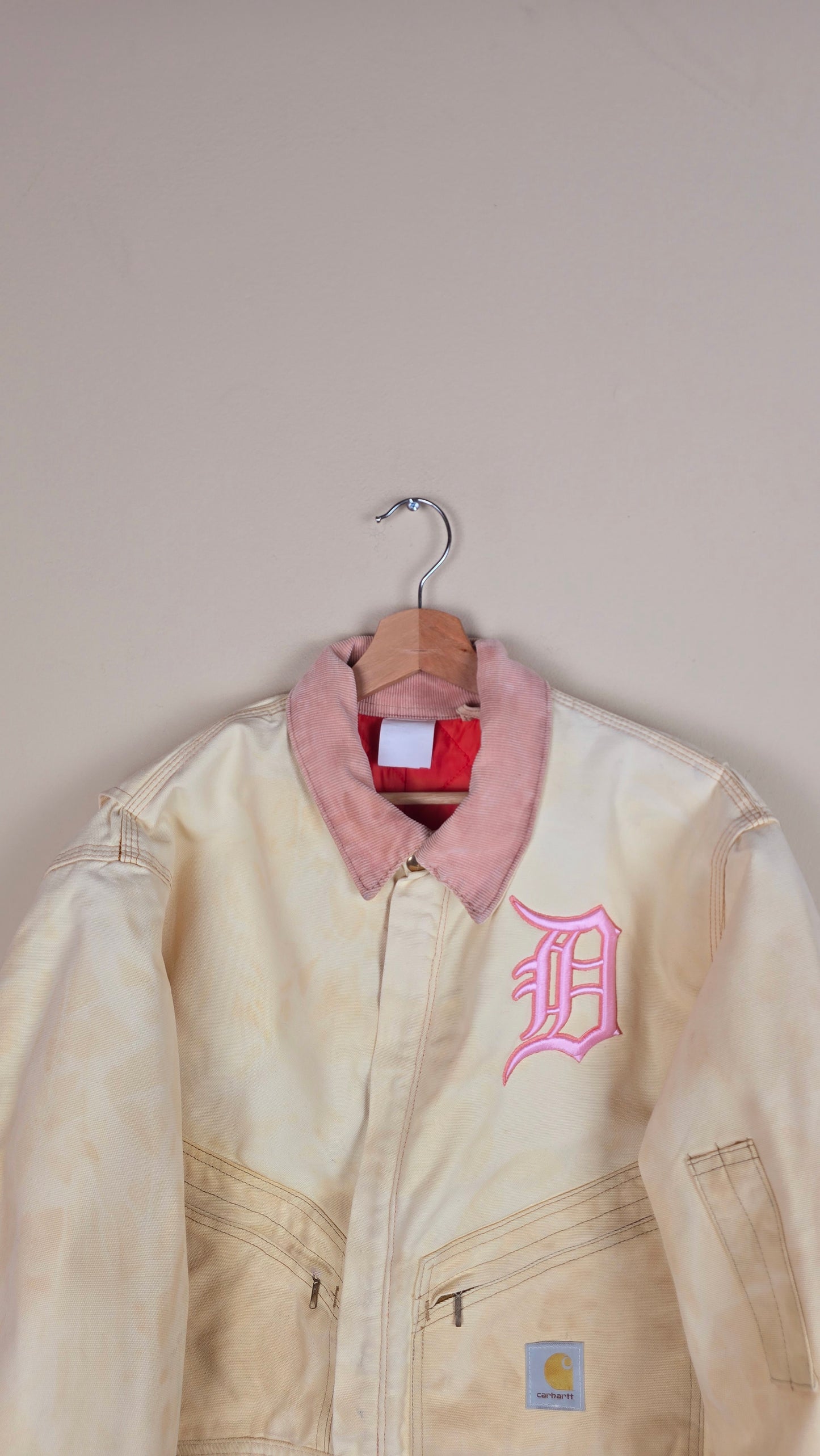 Vintage Carhartt X Detroit Cropped Jacket | Pastel | Size L | 066