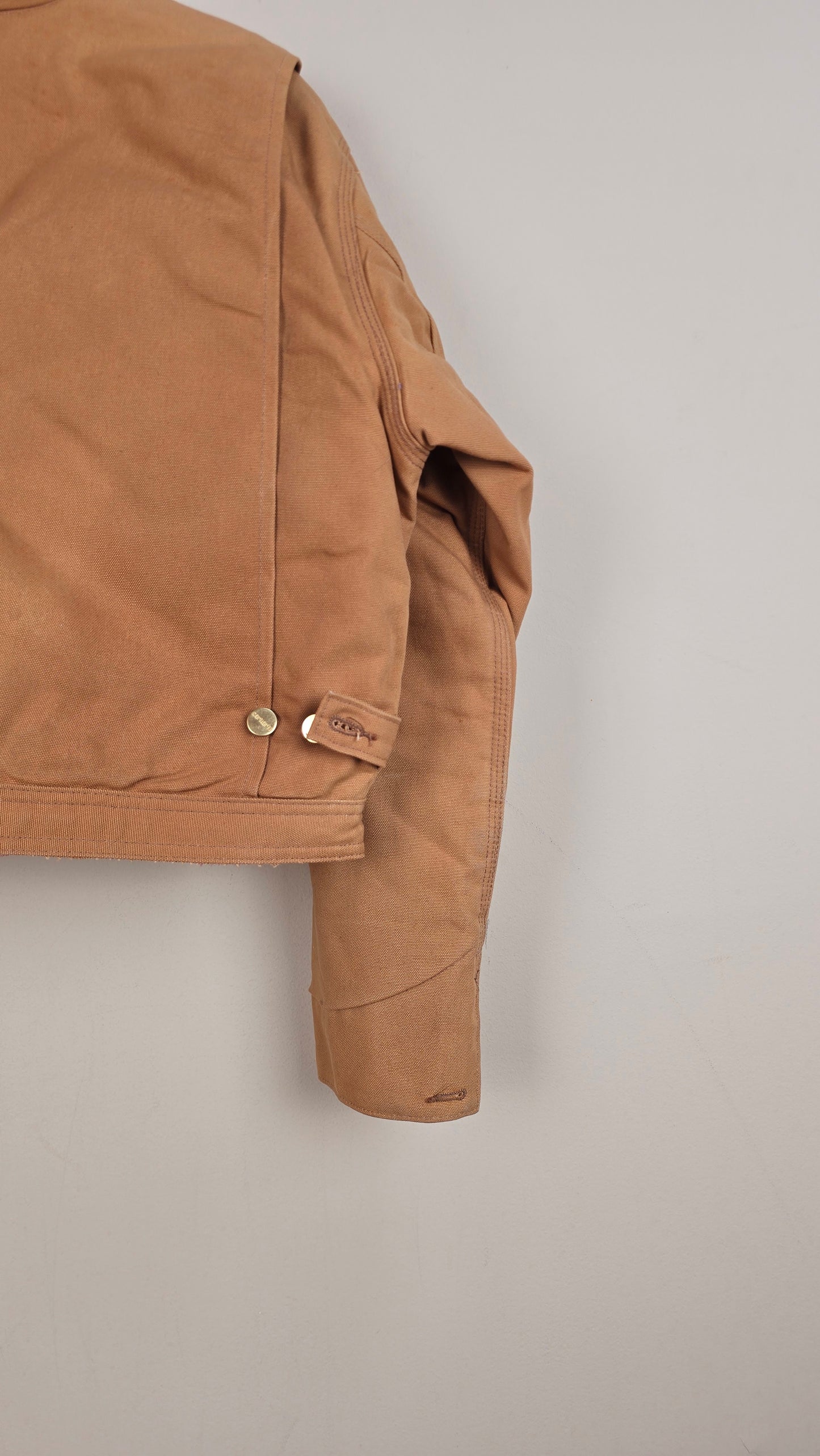 Vintage Carhartt X NY Yankees Cropped Jacket | Brown | Size L | 067