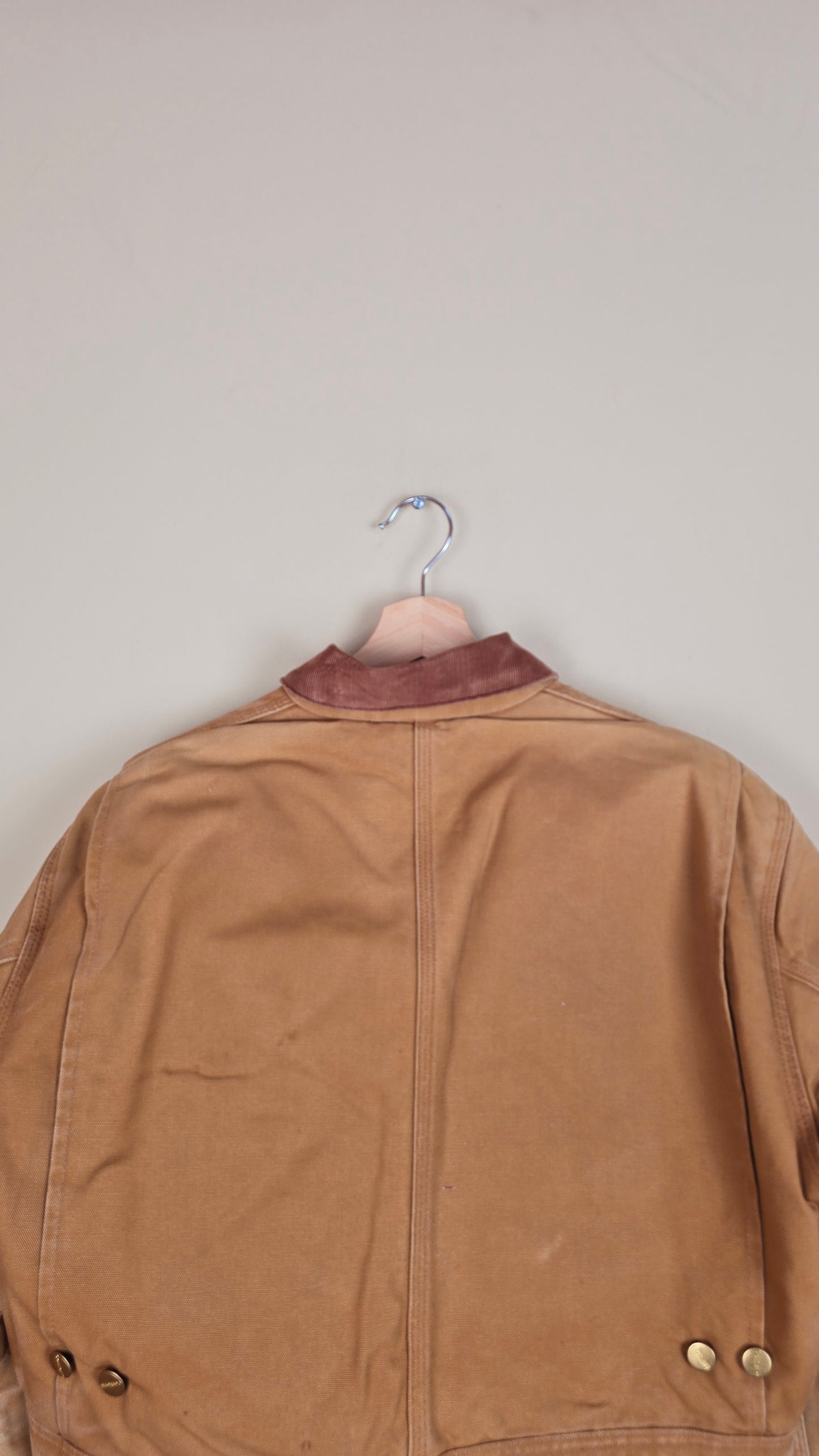 Vintage Carhartt X NY Yankees Cropped Jacket | Brown | Size M | 070