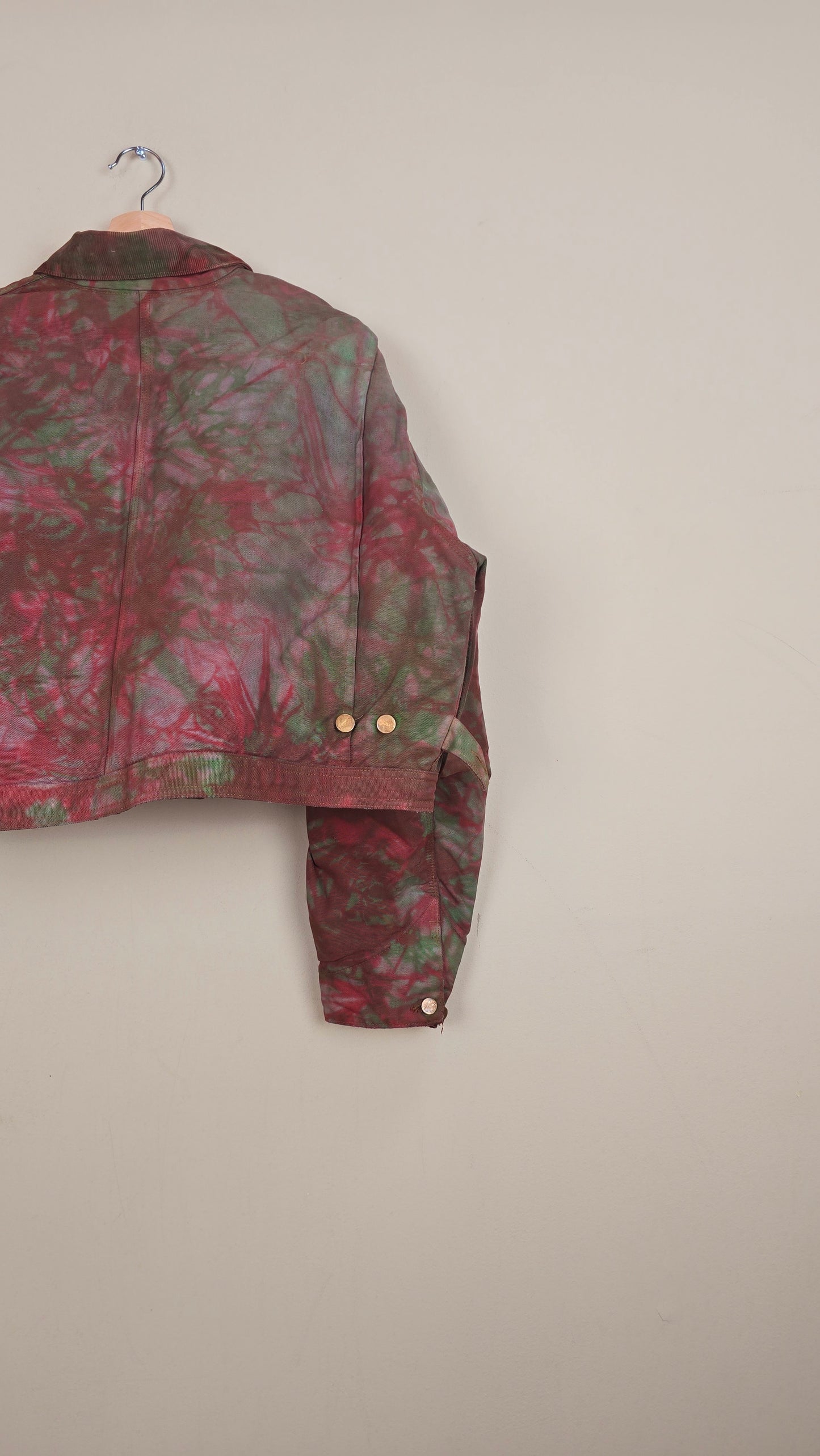 Vintage Carhartt X Detroit Cropped Jacket | Camo | Size L | 074