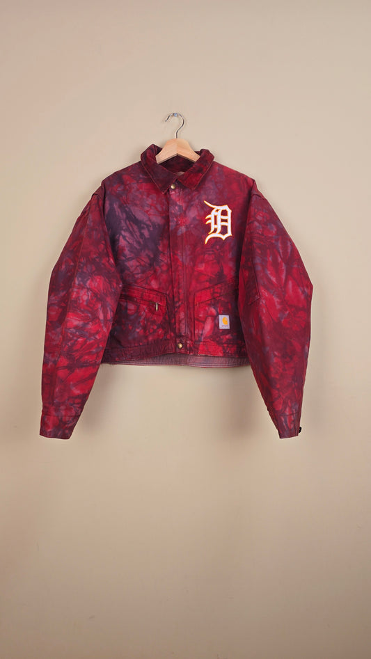 Vintage Carhartt X Detroit Cropped Jacket | Camo | Size L | 076
