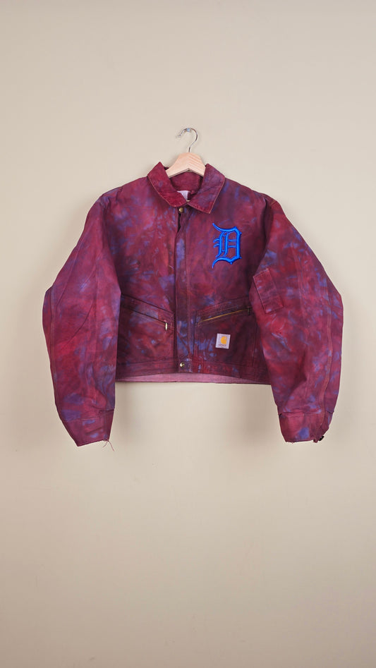 Vintage Carhartt X Detroit Cropped Jacket | Camo | Size L | 085