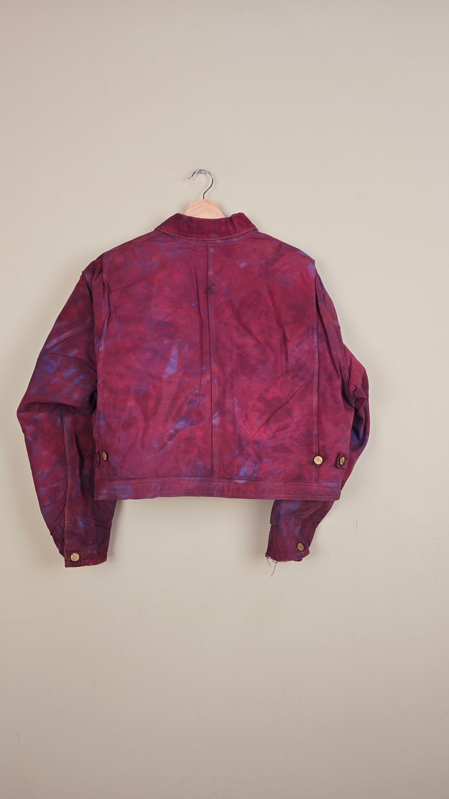 Vintage Carhartt X Detroit Cropped Jacket | Camo | Size L | 085