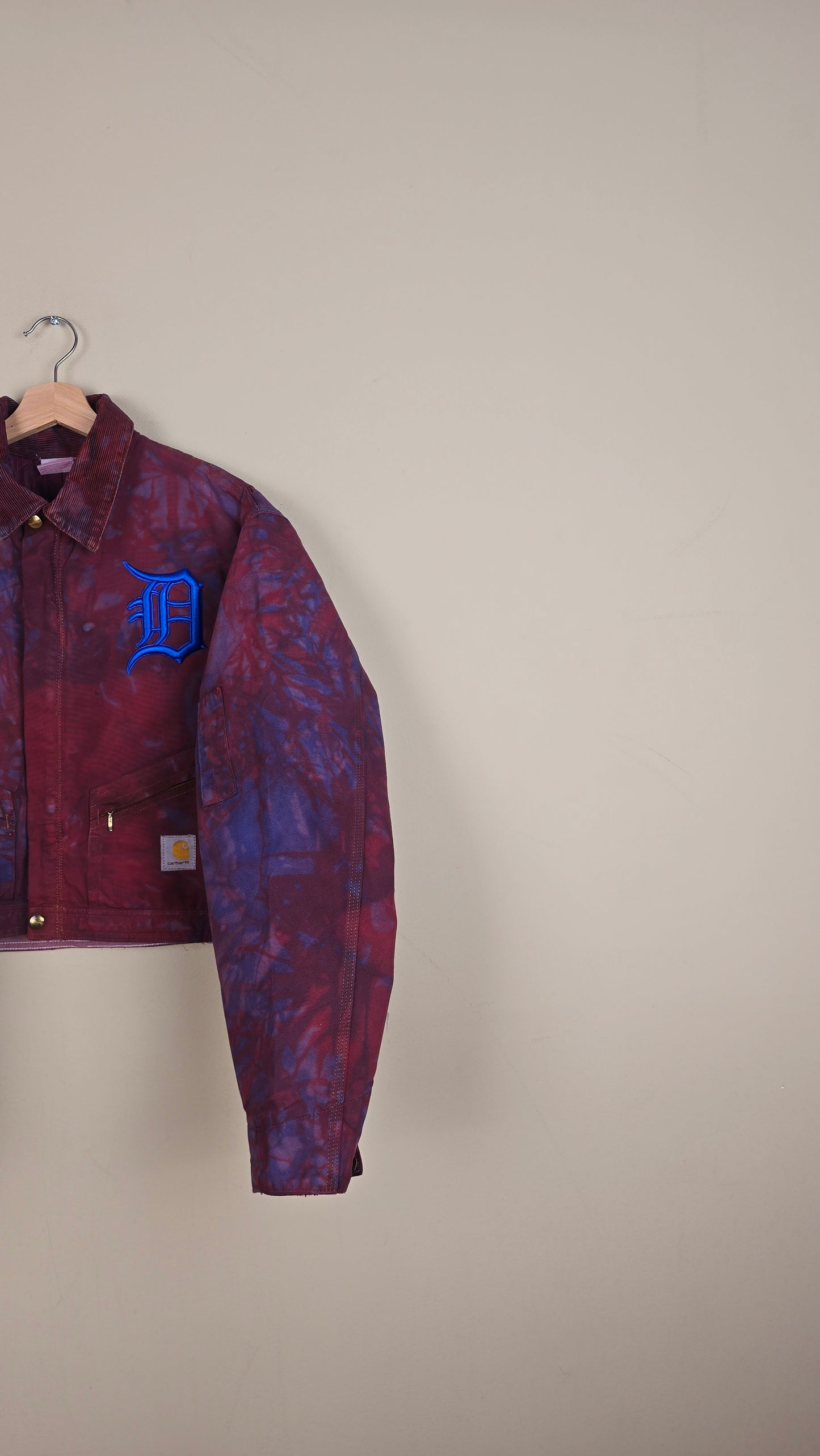 Vintage Carhartt X Detroit Cropped Jacket | Camo | Size M | 086