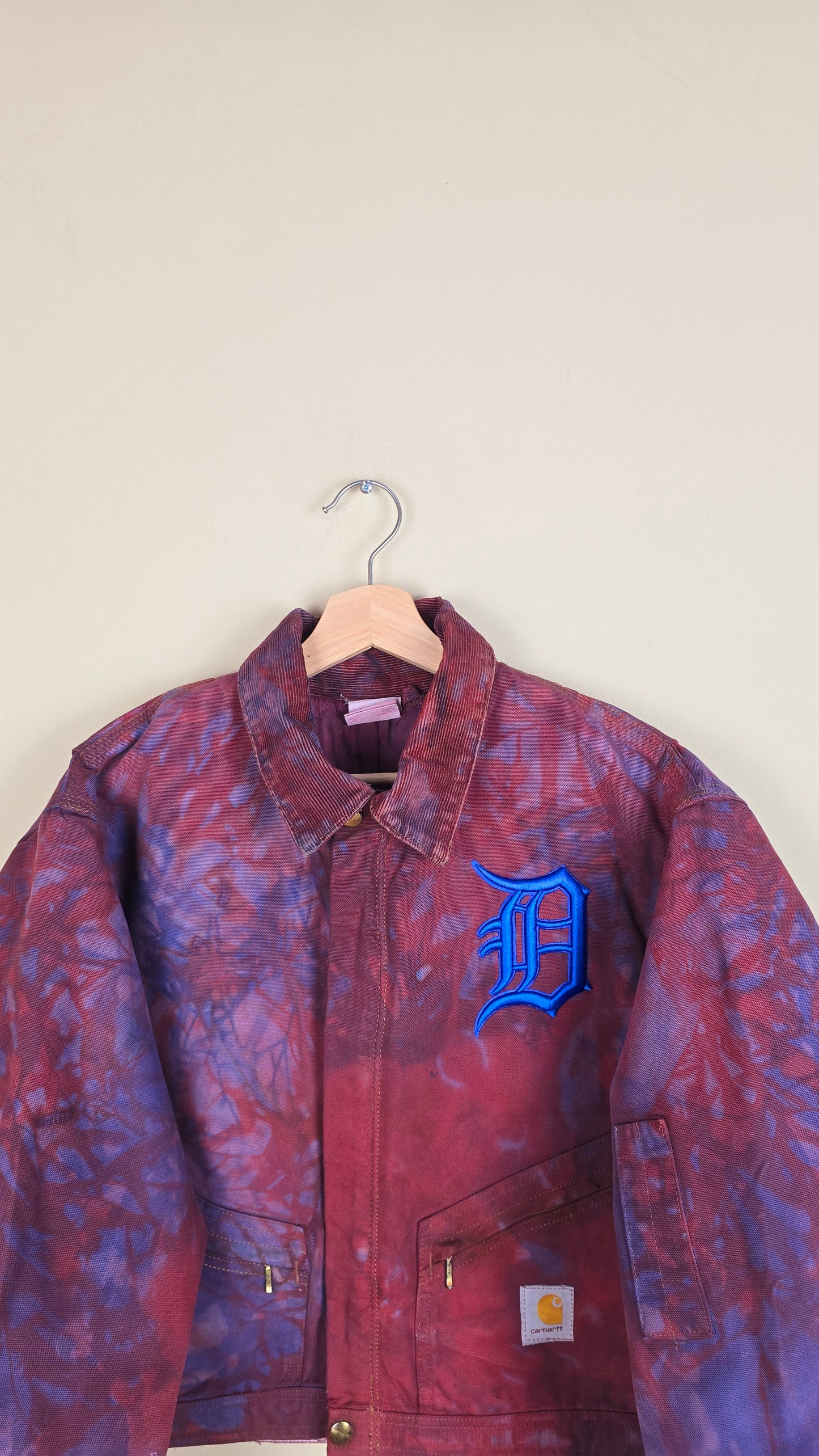 Vintage Carhartt X Detroit Cropped Jacket | Camo | Size M | 086