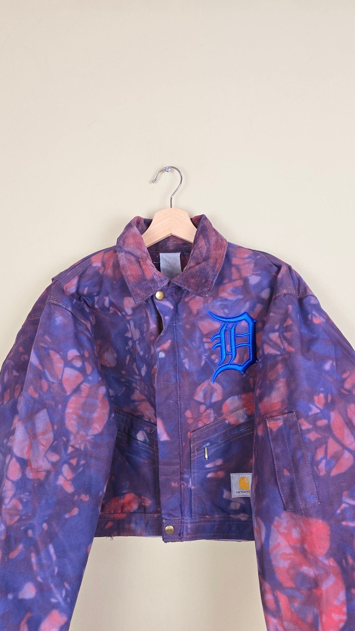 Vintage Carhartt X Detroit Cropped Jacket | Camo | Size M | 087