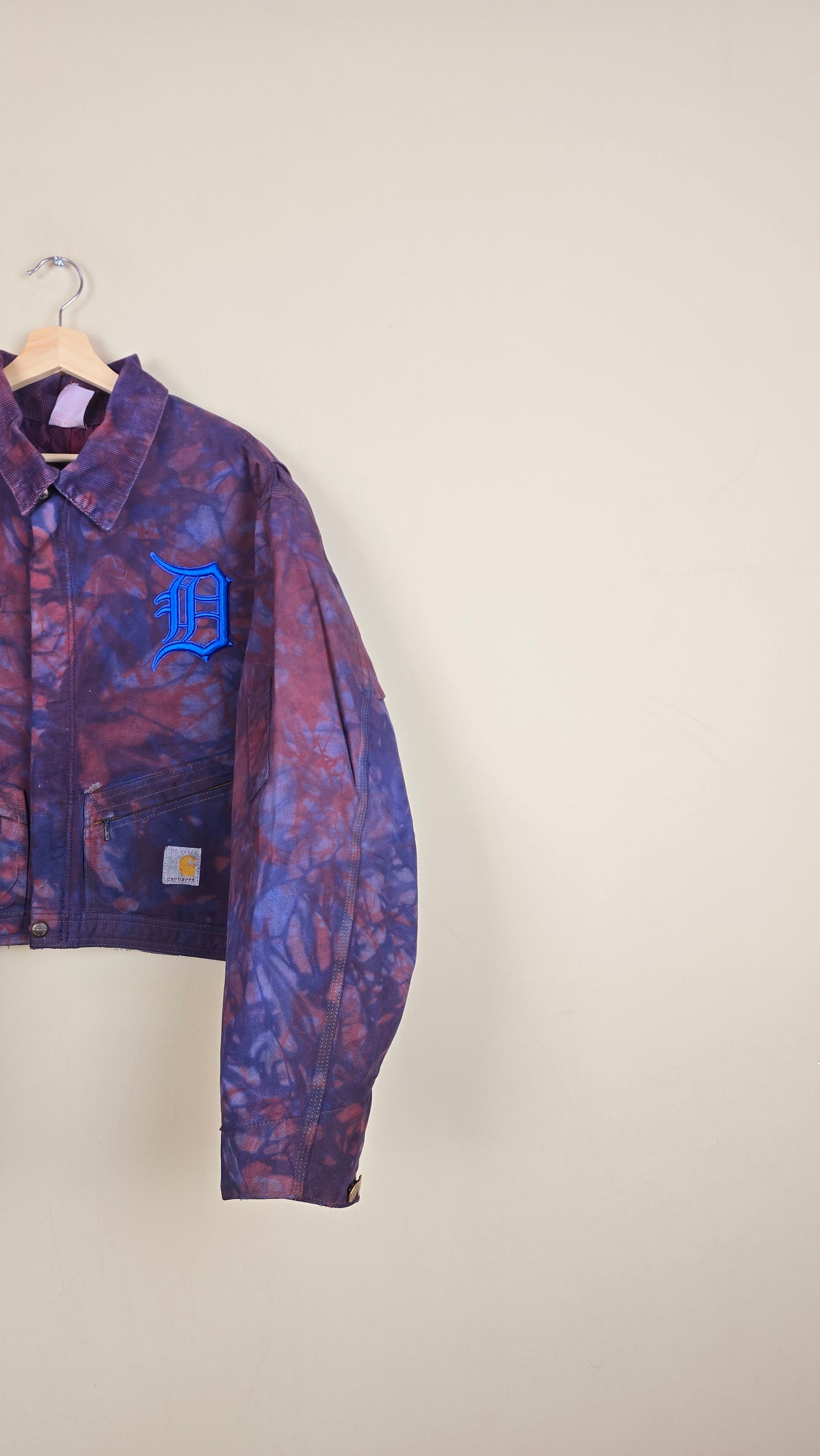 Vintage Carhartt X Detroit Cropped Jacket | Camo | Size XL | 088