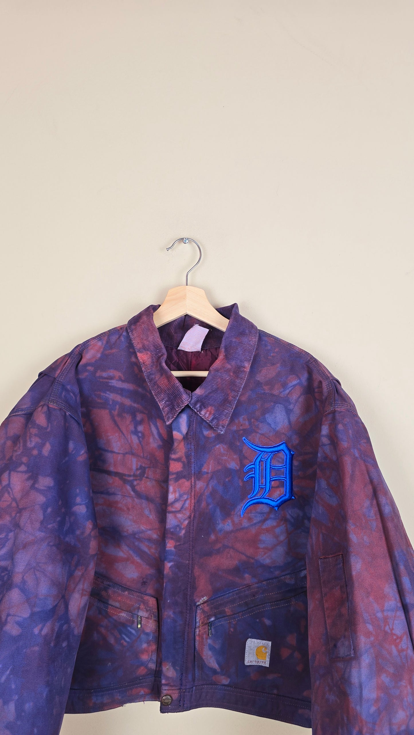 Vintage Carhartt X Detroit Cropped Jacket | Camo | Size XL | 088
