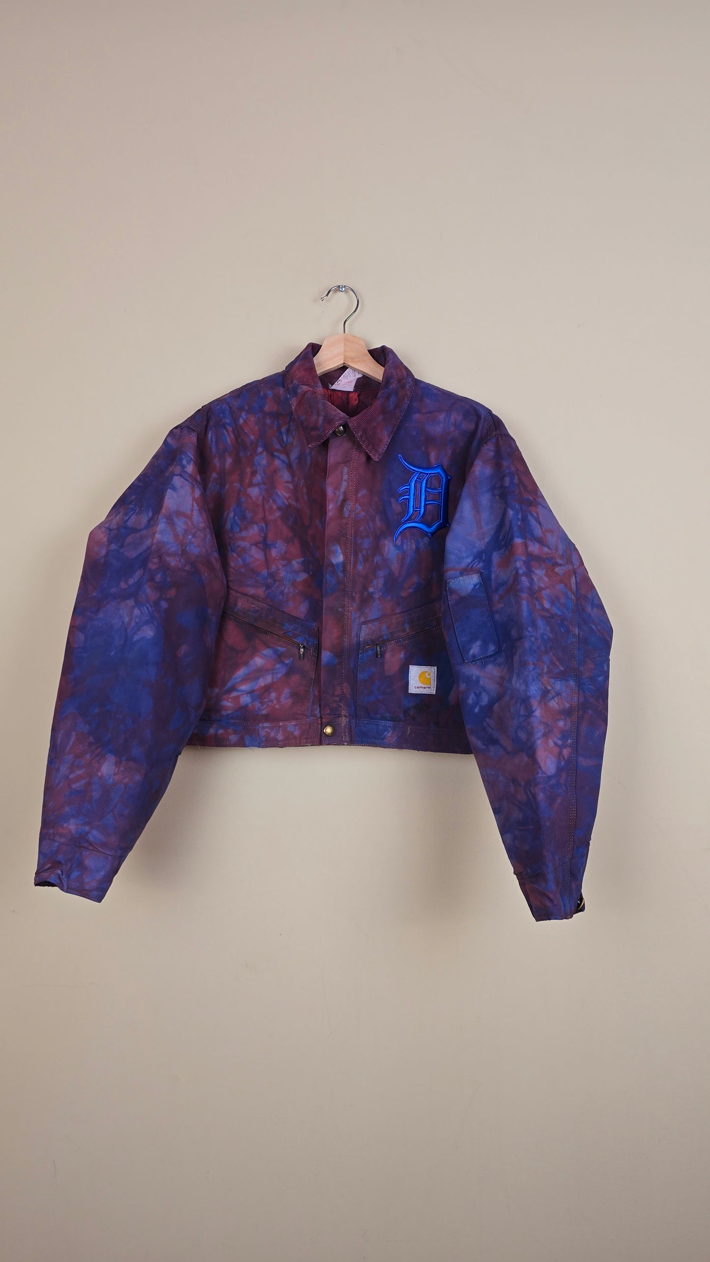 Vintage Carhartt X Detroit Cropped Jacket | Camo | Size M | 089