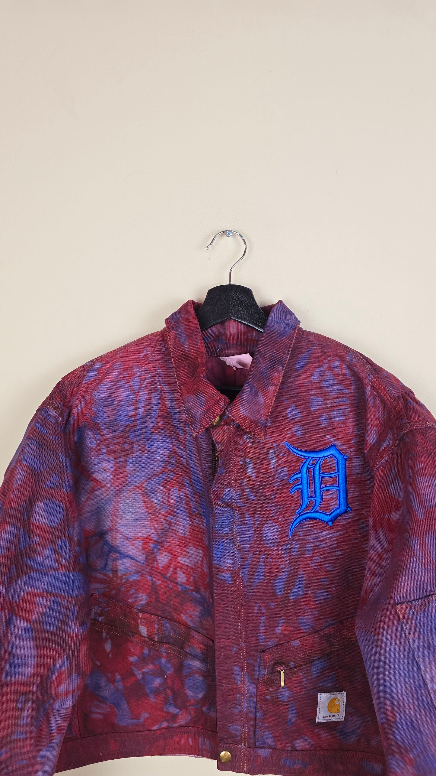 Vintage Carhartt X Detroit Cropped Jacket | Camo | Size XL | 090