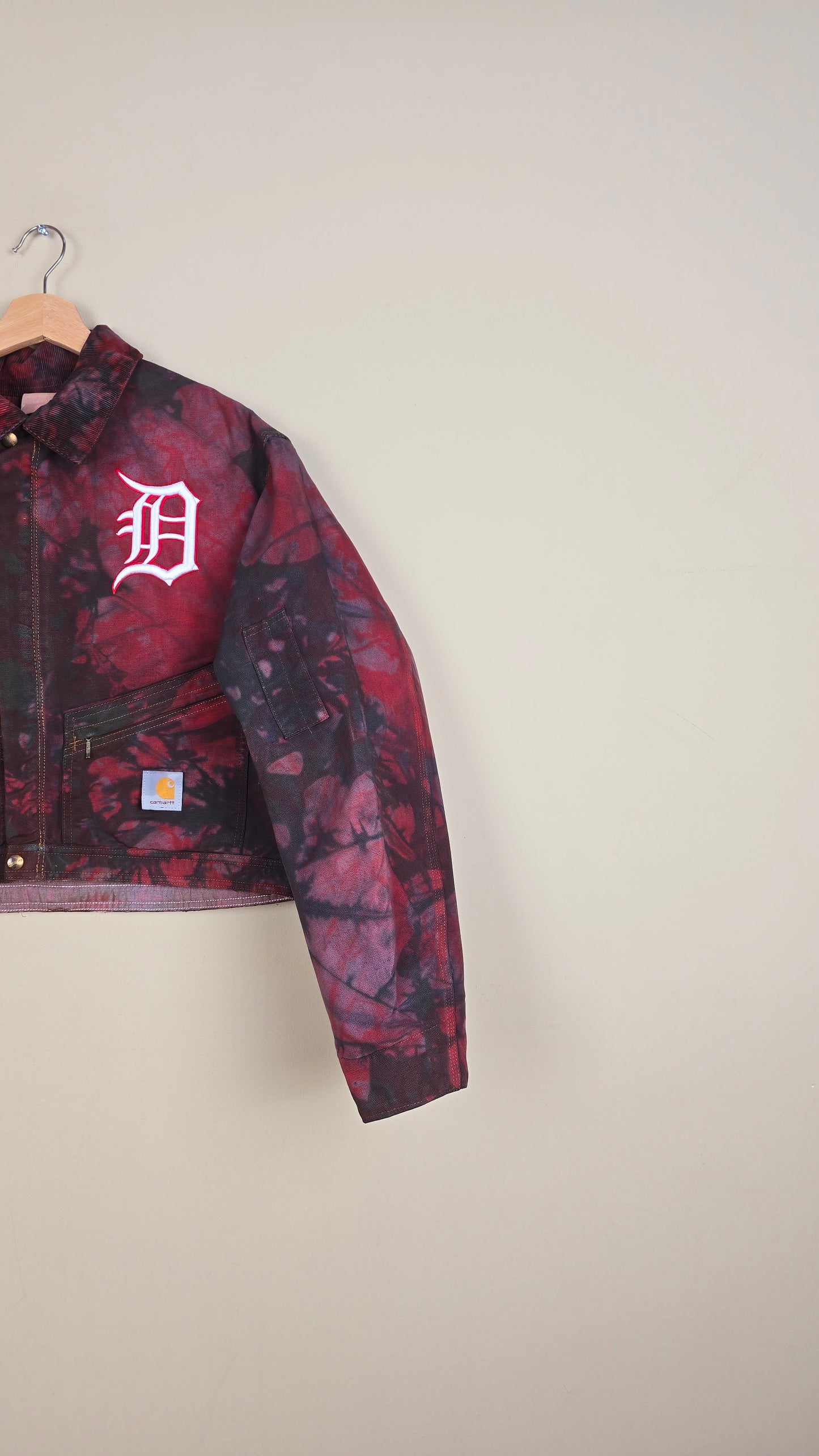 Vintage Carhartt X Detroit Cropped Jacket | Camo | Size M | 097