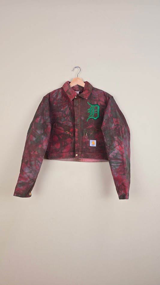 Vintage Carhartt X Detroit Cropped Jacket | Camo | Size XS | 098